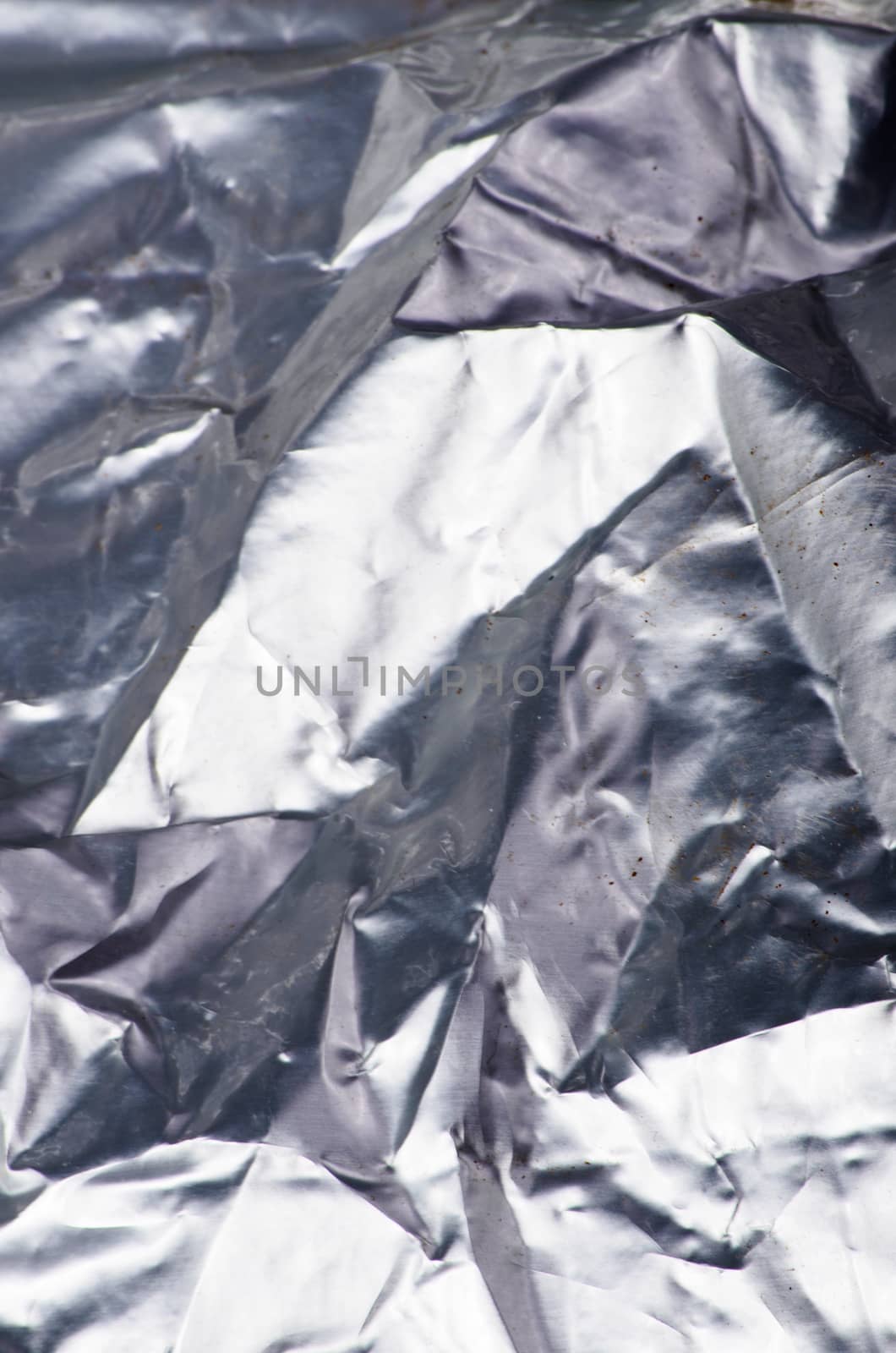 crumpled foil 