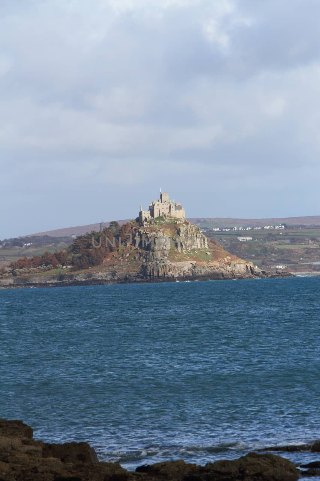View to St Michael's Mount Penzance Cornwall uk by mitzy