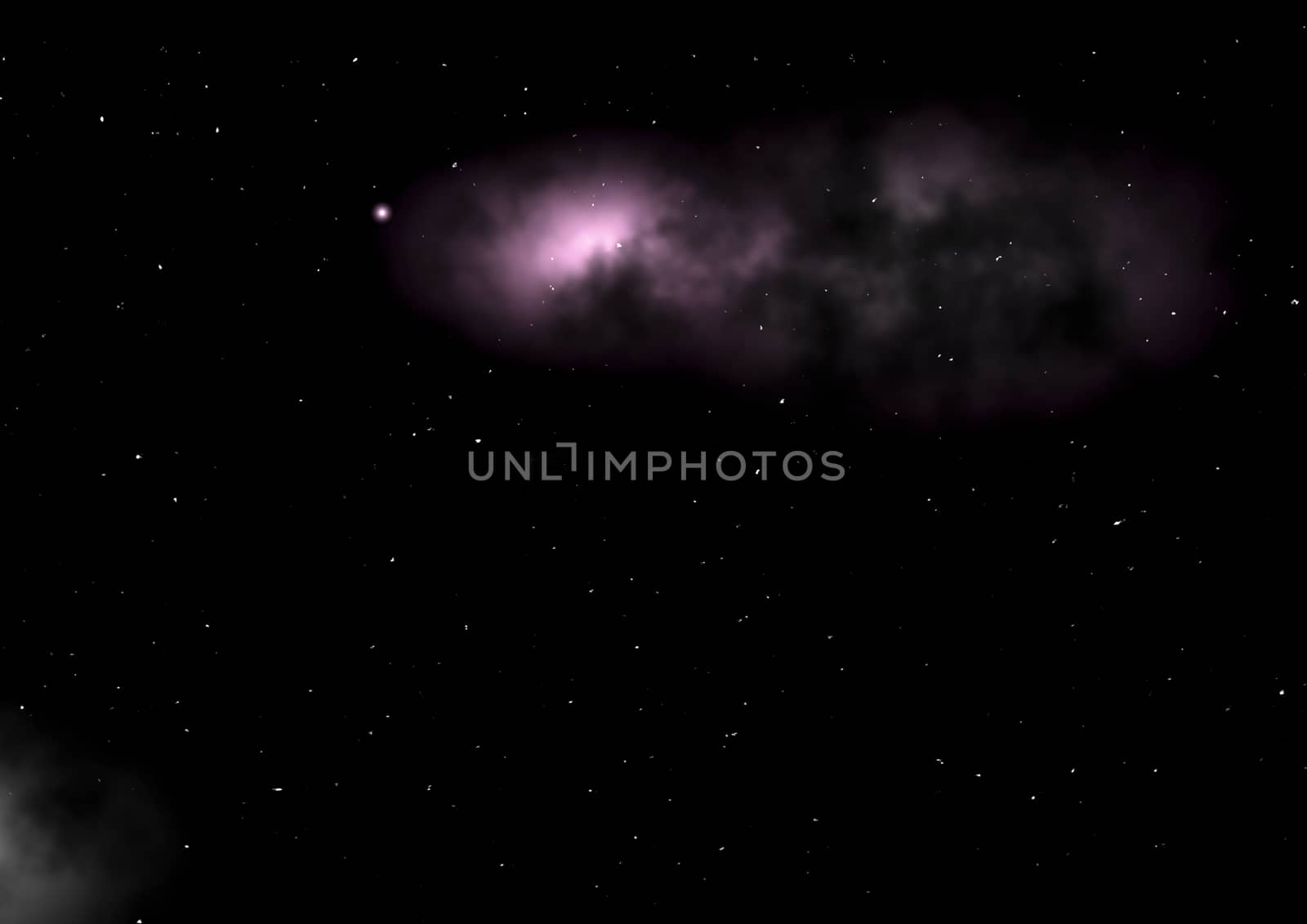 Small part of an infinite star field of space in the Universe. "Elements of this image furnished by NASA".