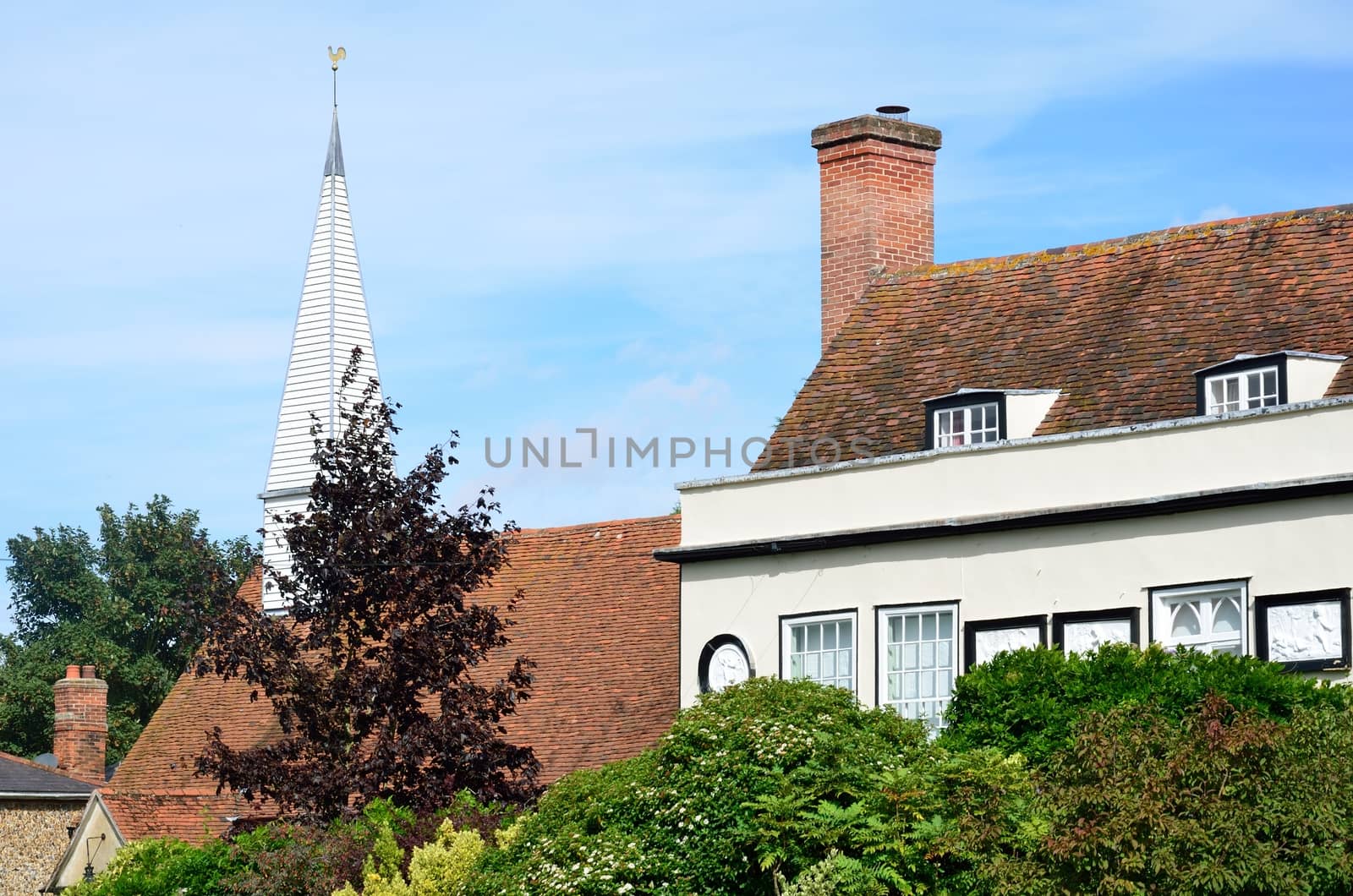 village house and church by pauws99