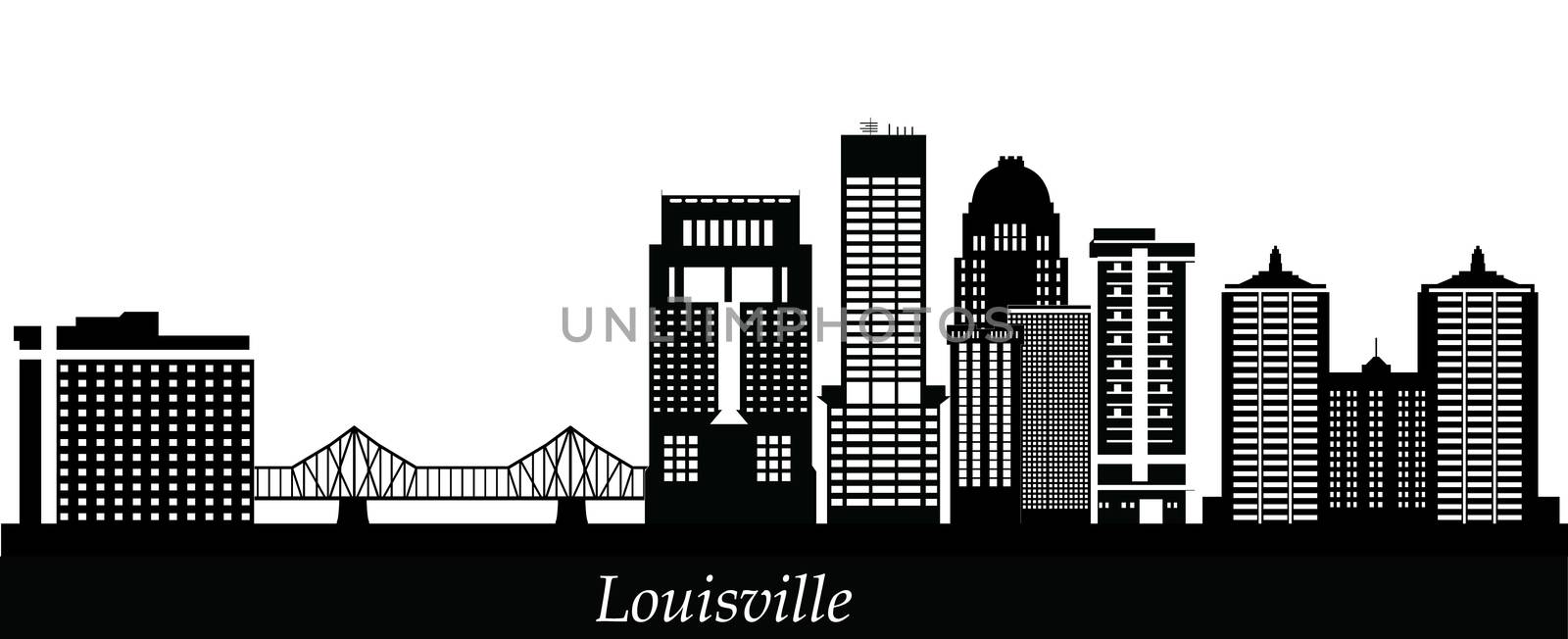 louisville city skyline