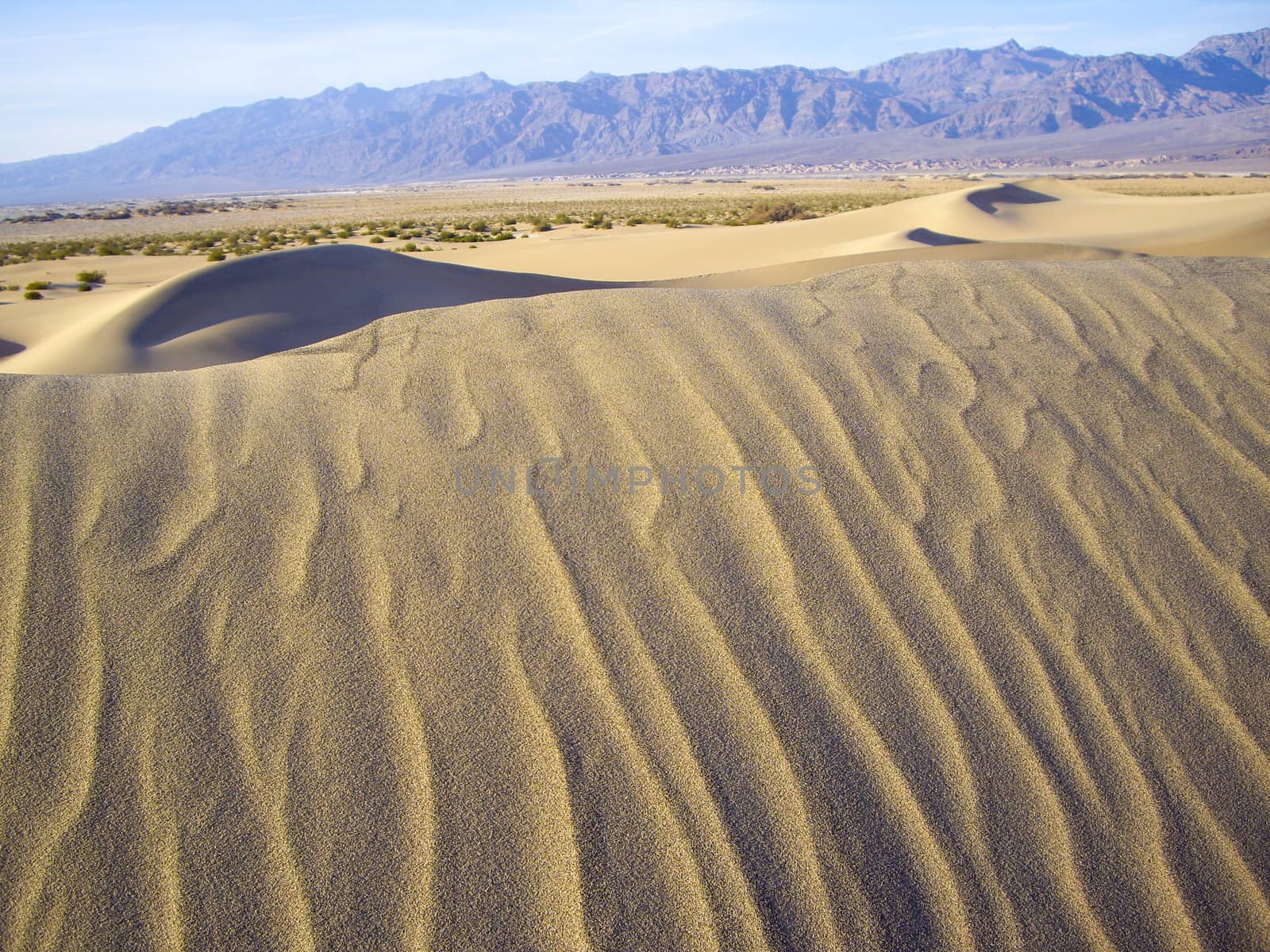 Shifting Sands in Death Valley by emattil