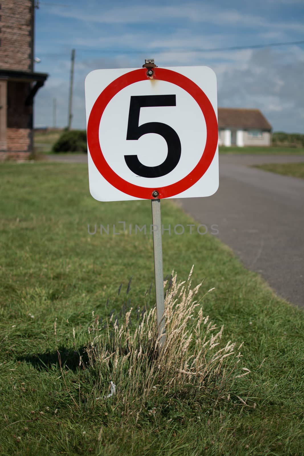 Five miles per hour sign by gary_parker