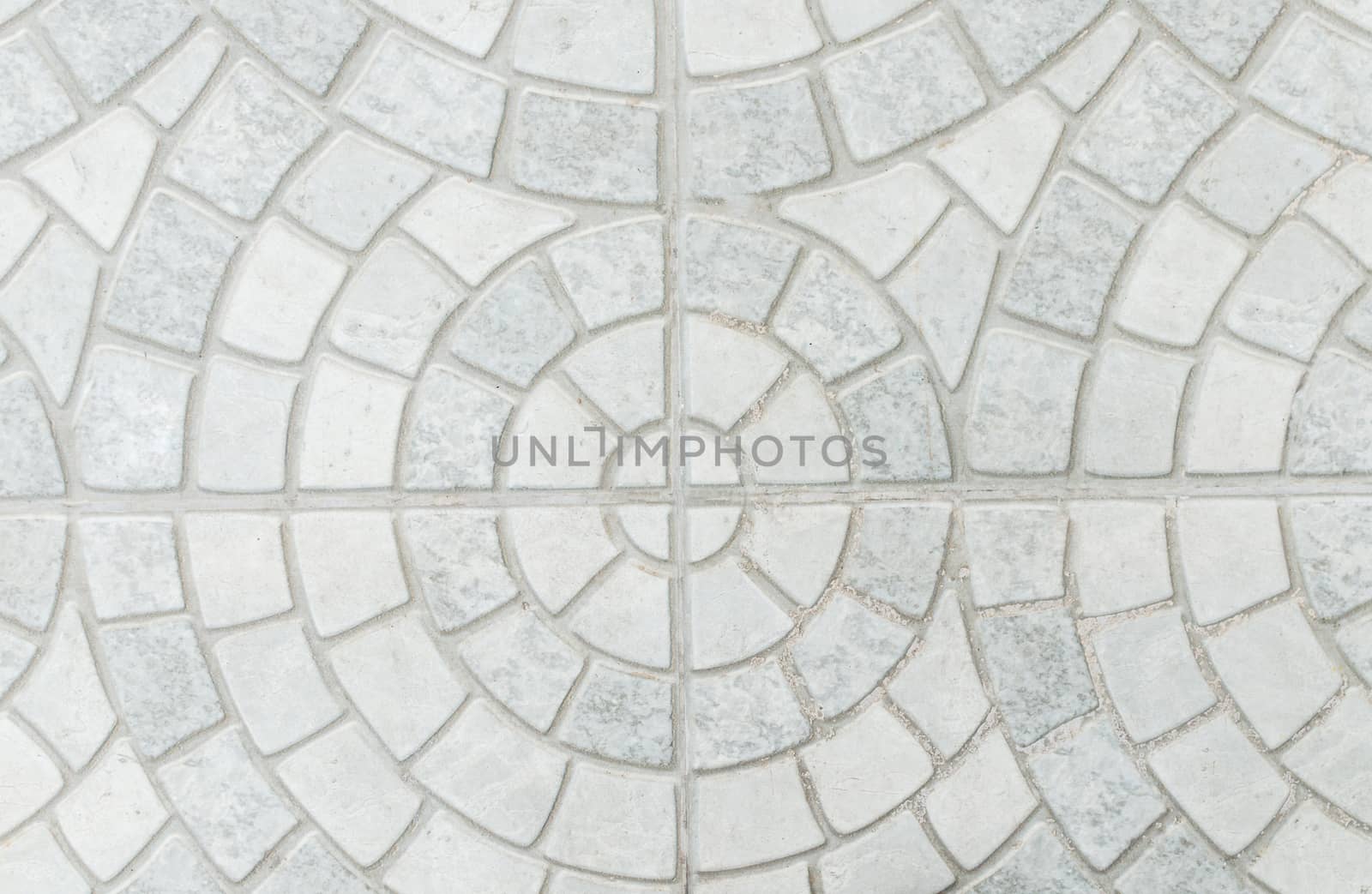 While marble stone mosaic texture. by nopparats