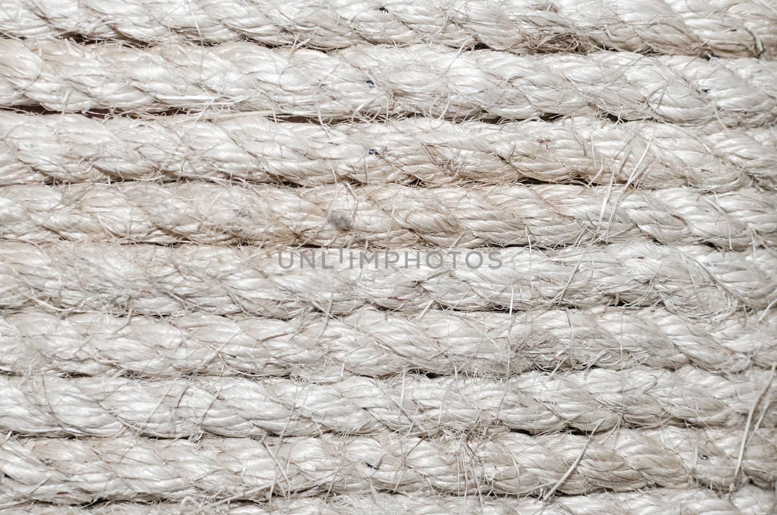 White rough rope background by nopparats