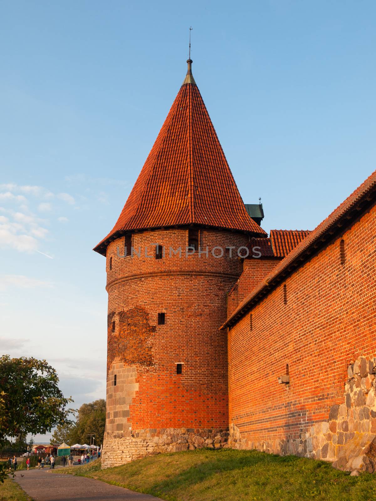 Fortification towers in Malbork by pyty