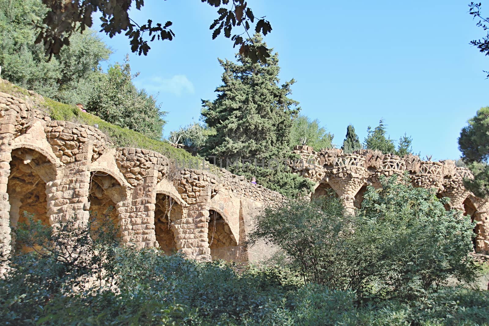 Parc Guell, Barcelona, Spain by Dermot68