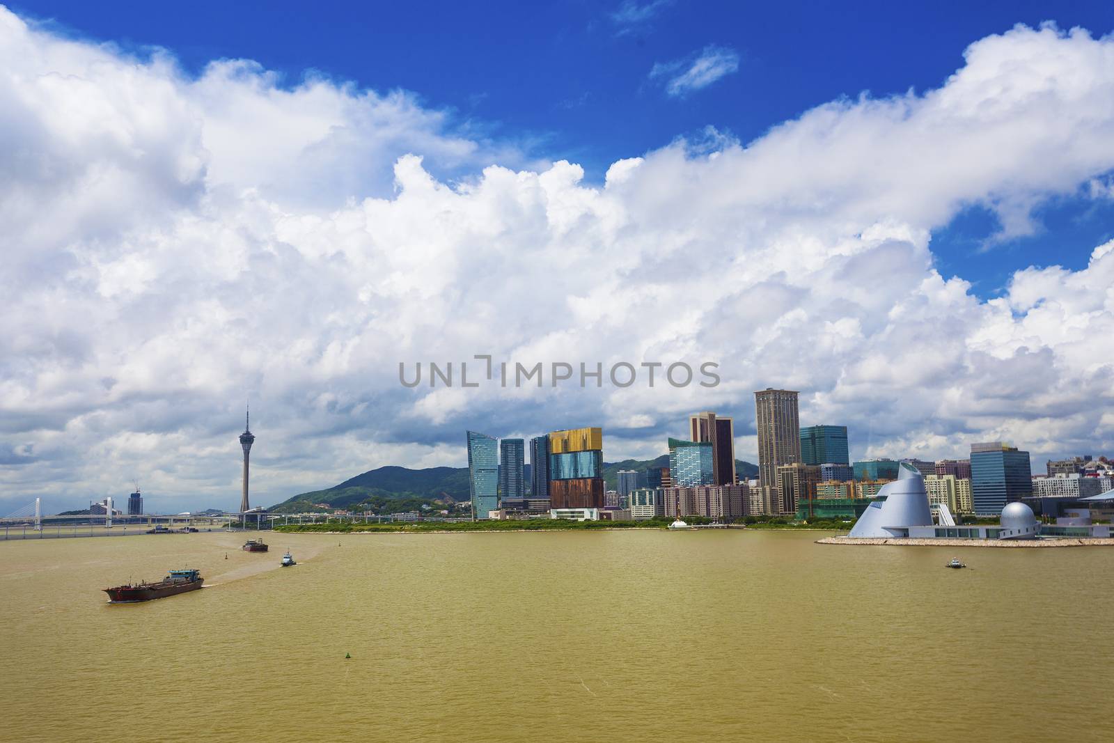 Macau cityscape by kawing921