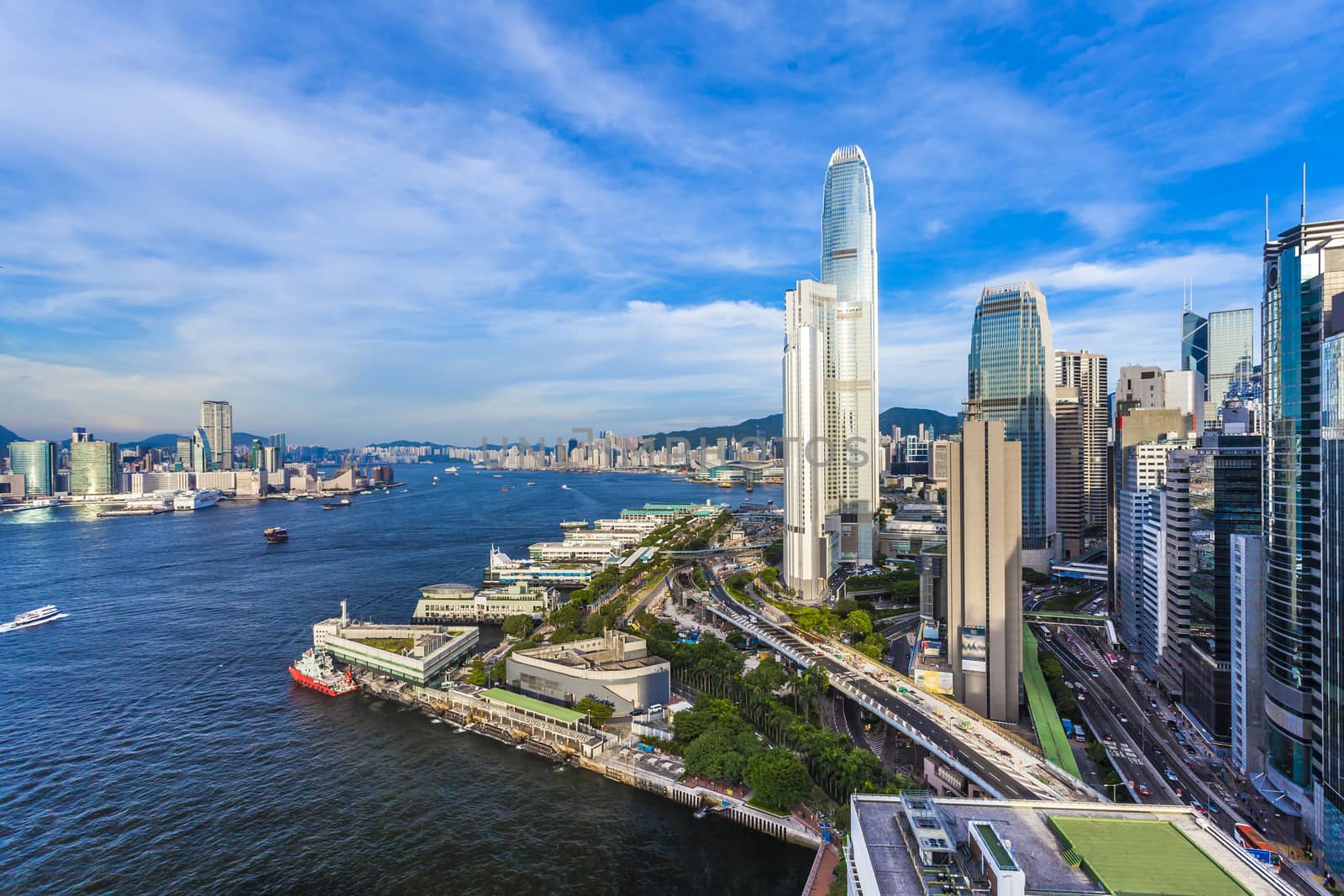 Hong Kong modern city by kawing921