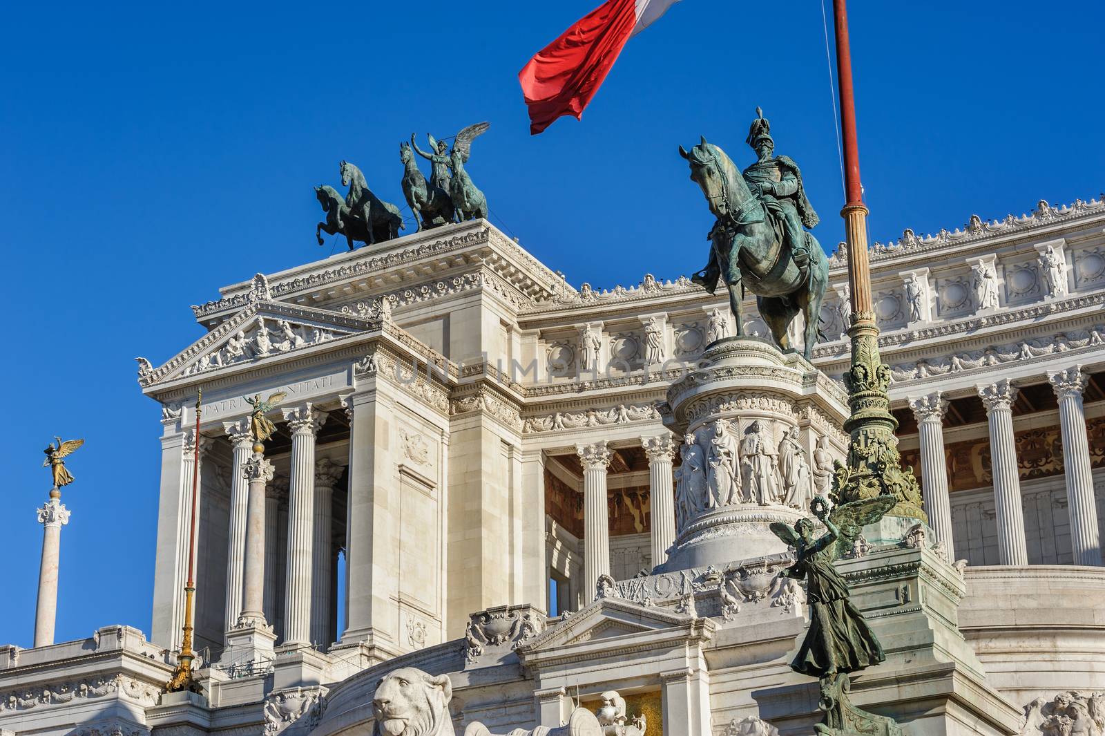 Monument of Vittorio Emanuele II in Rome by starush