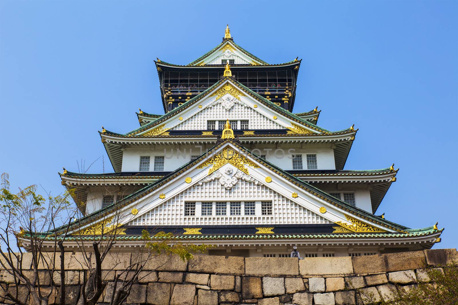 Osaka Castle in Japan by kawing921