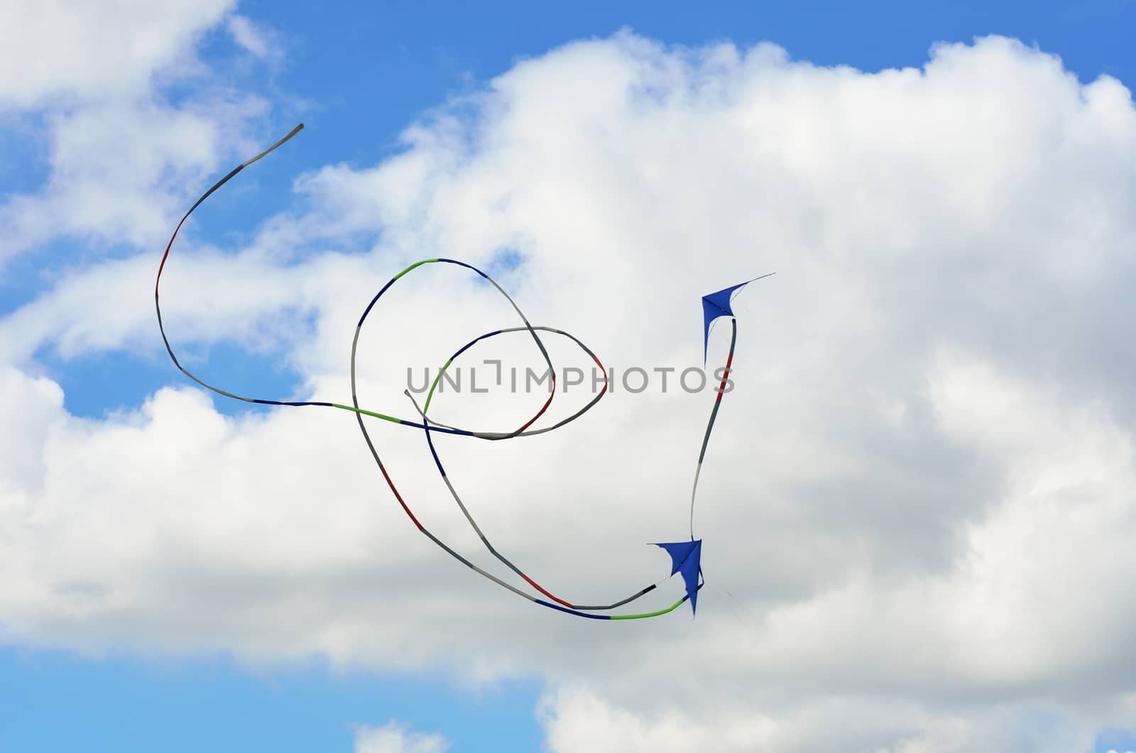Two kites flying by pauws99