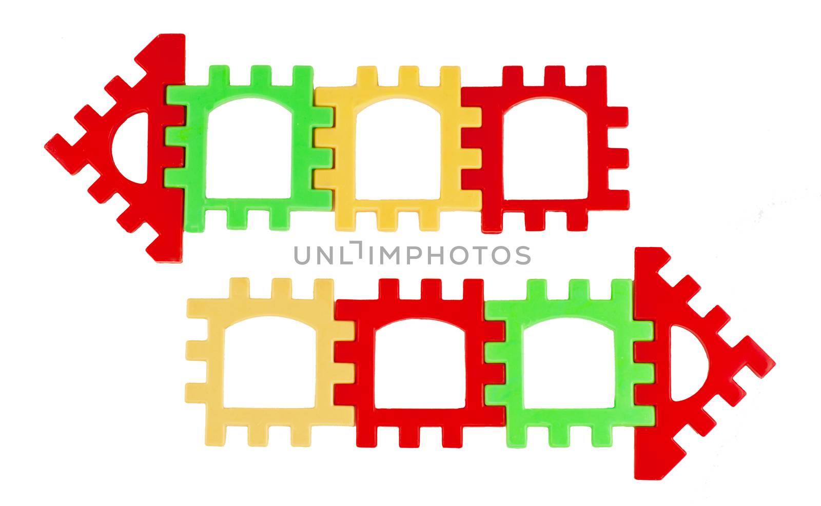 background isolated arrows multicolored motley