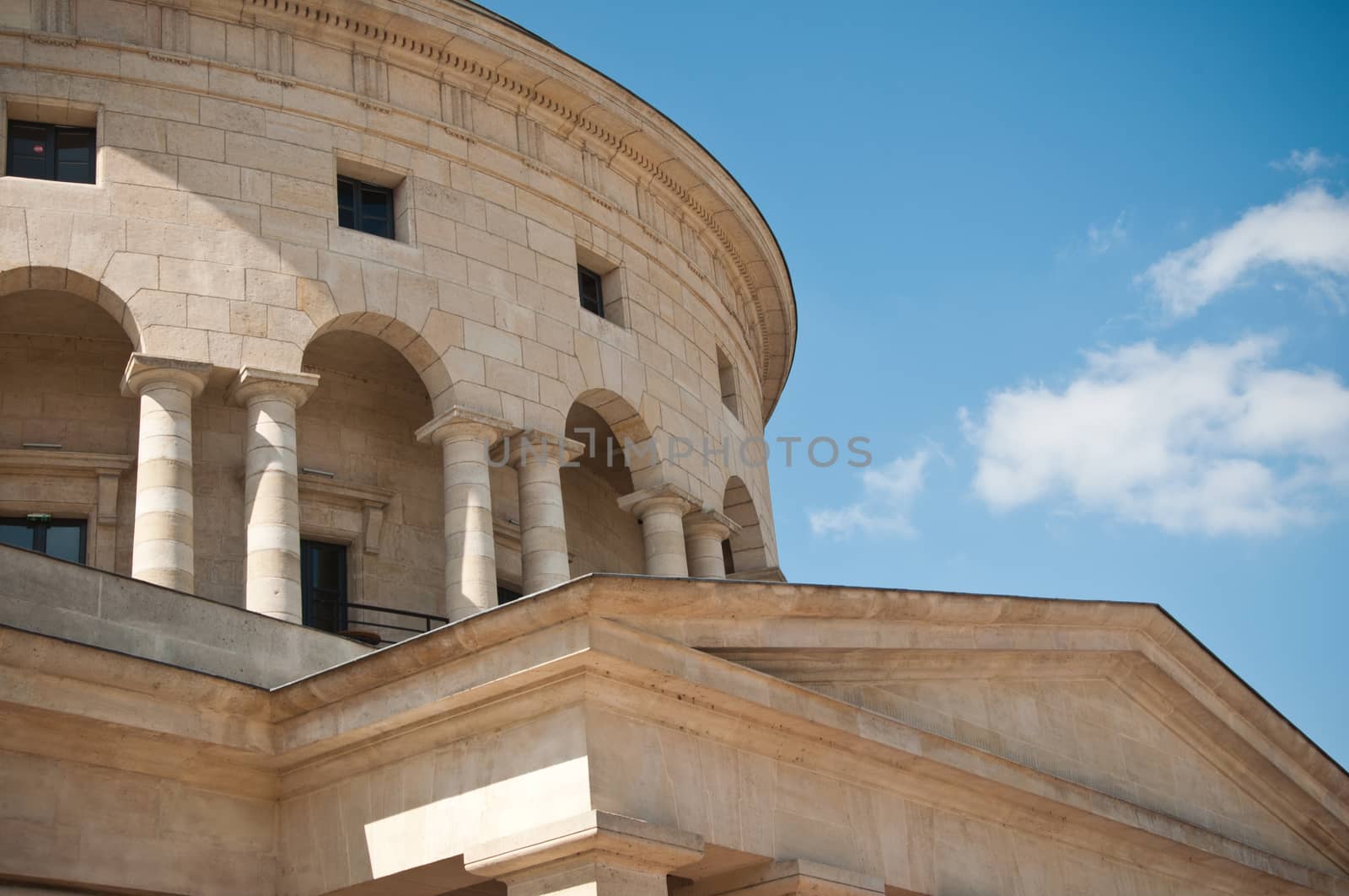 the rotunda monument - Paris France by NeydtStock