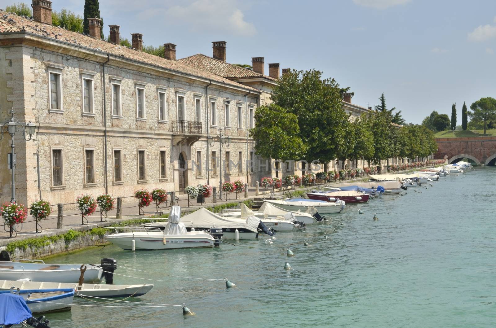 Peschiera del Garda, a village of Garda Lake, and belong to the province of Verona, in Veneto, Italy.