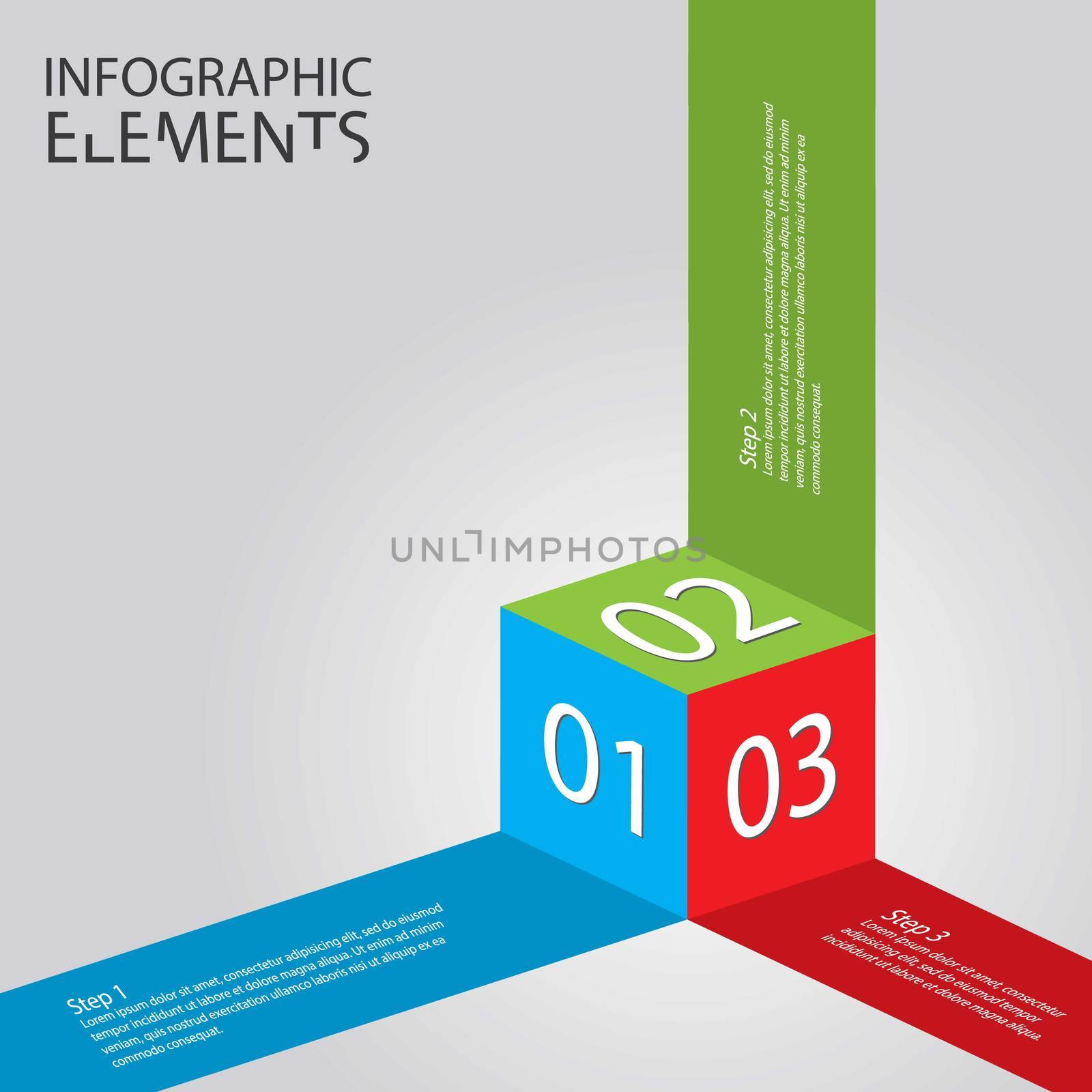 An Illustration of Modern infographic chart