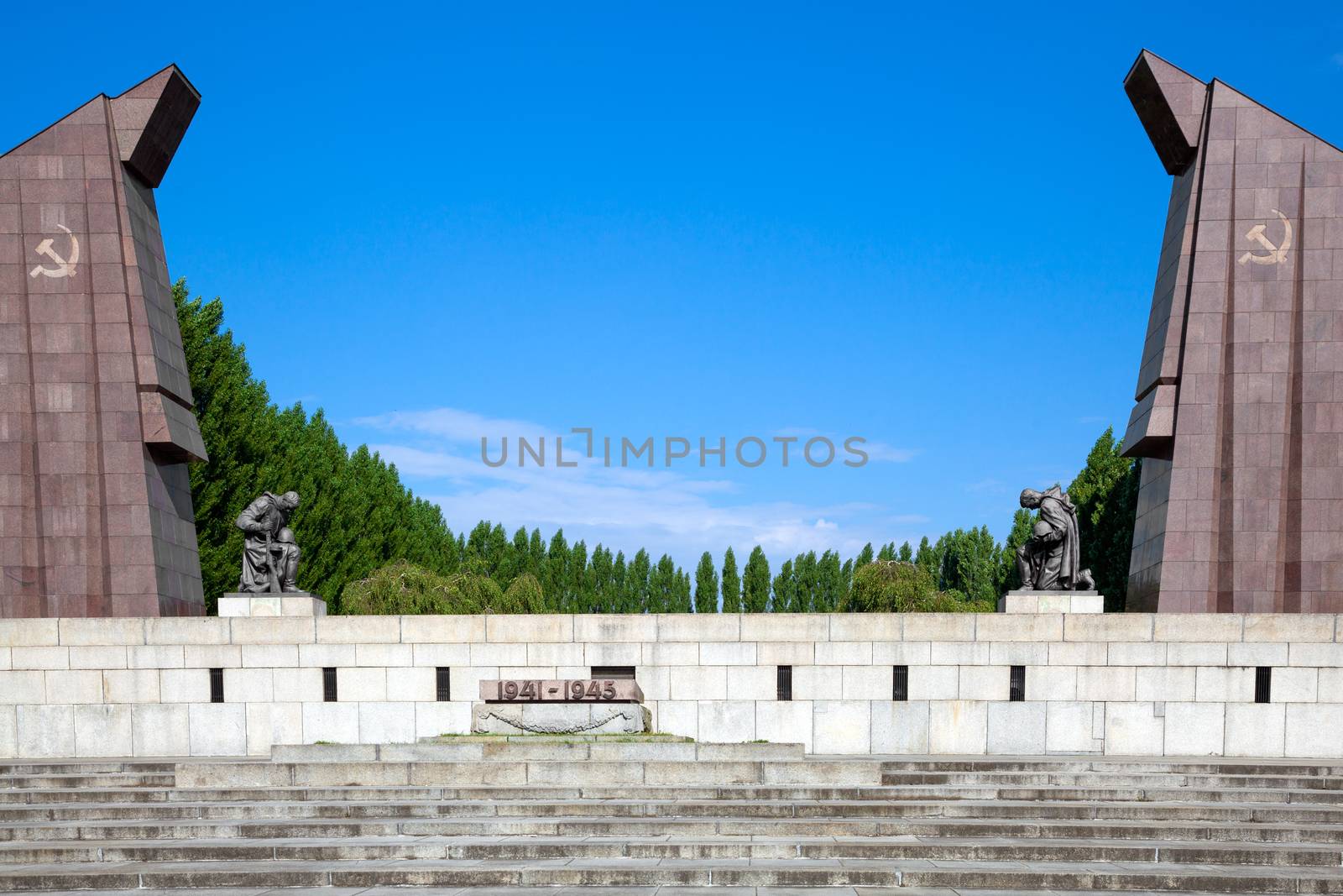 Soviet war memorial, Treptower Park, Berlin, Germany