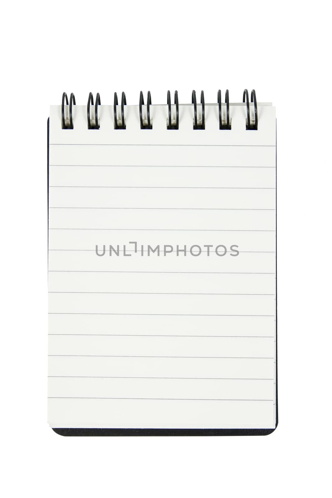 Open blank page notepad, notebook by kasinv