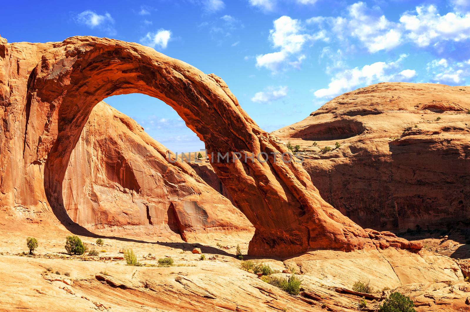 Corona Arch in Southern Utah  by ventdusud
