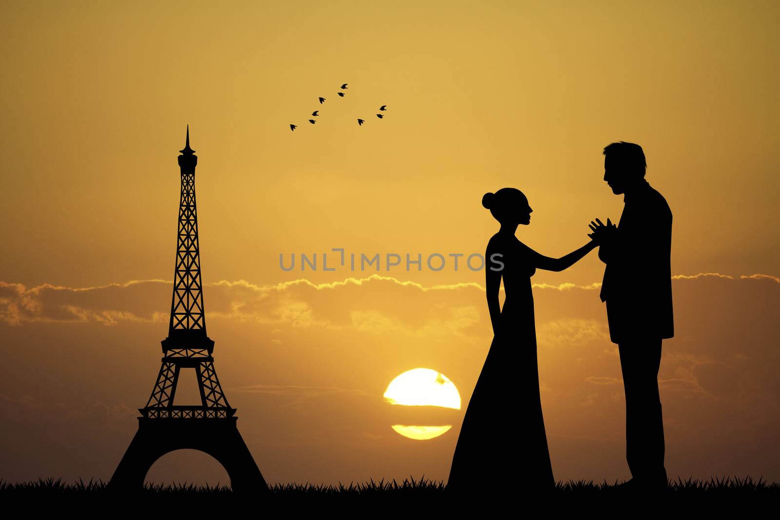 Wedding in Paris by adrenalina