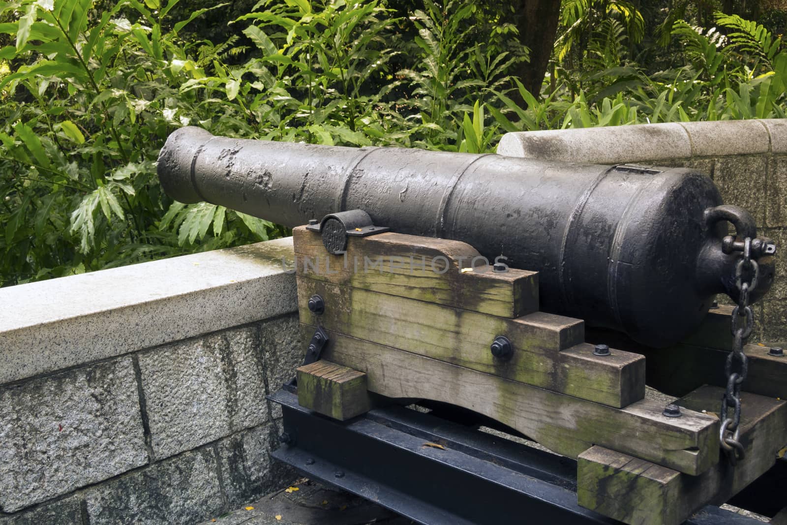 Fort Canning cannon by yuriz