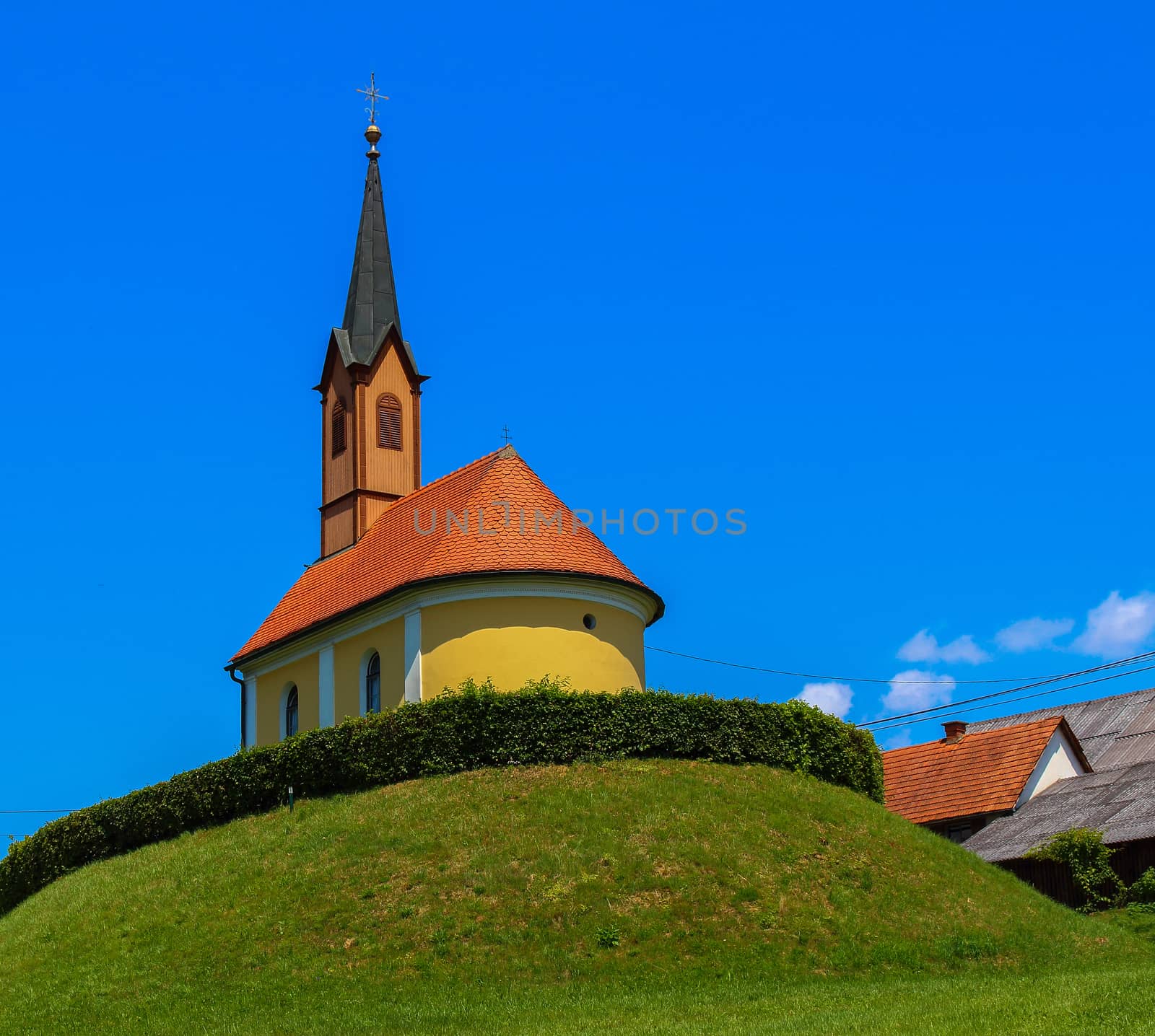 Beautiful chapel in southern Styria, Austria