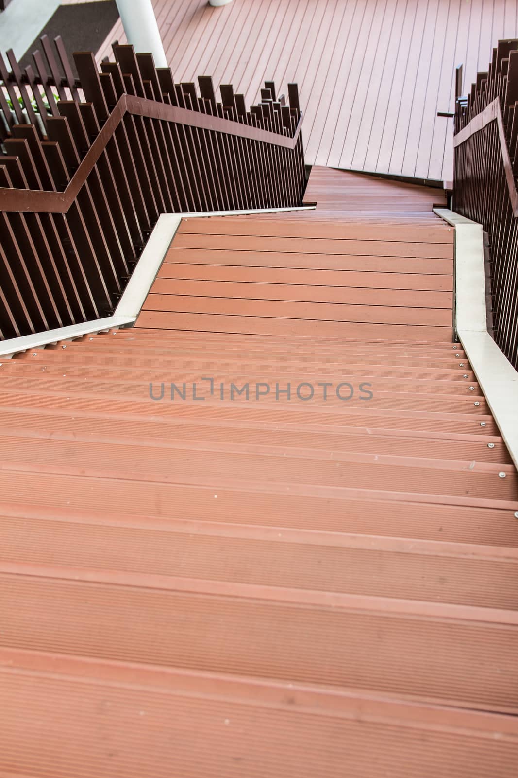 modern style Wooden staircase