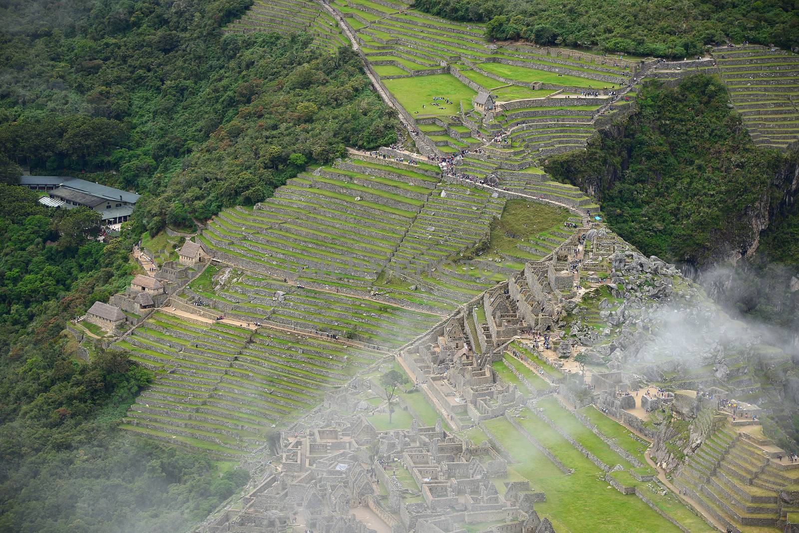 peru inca ancient ruin by porbital