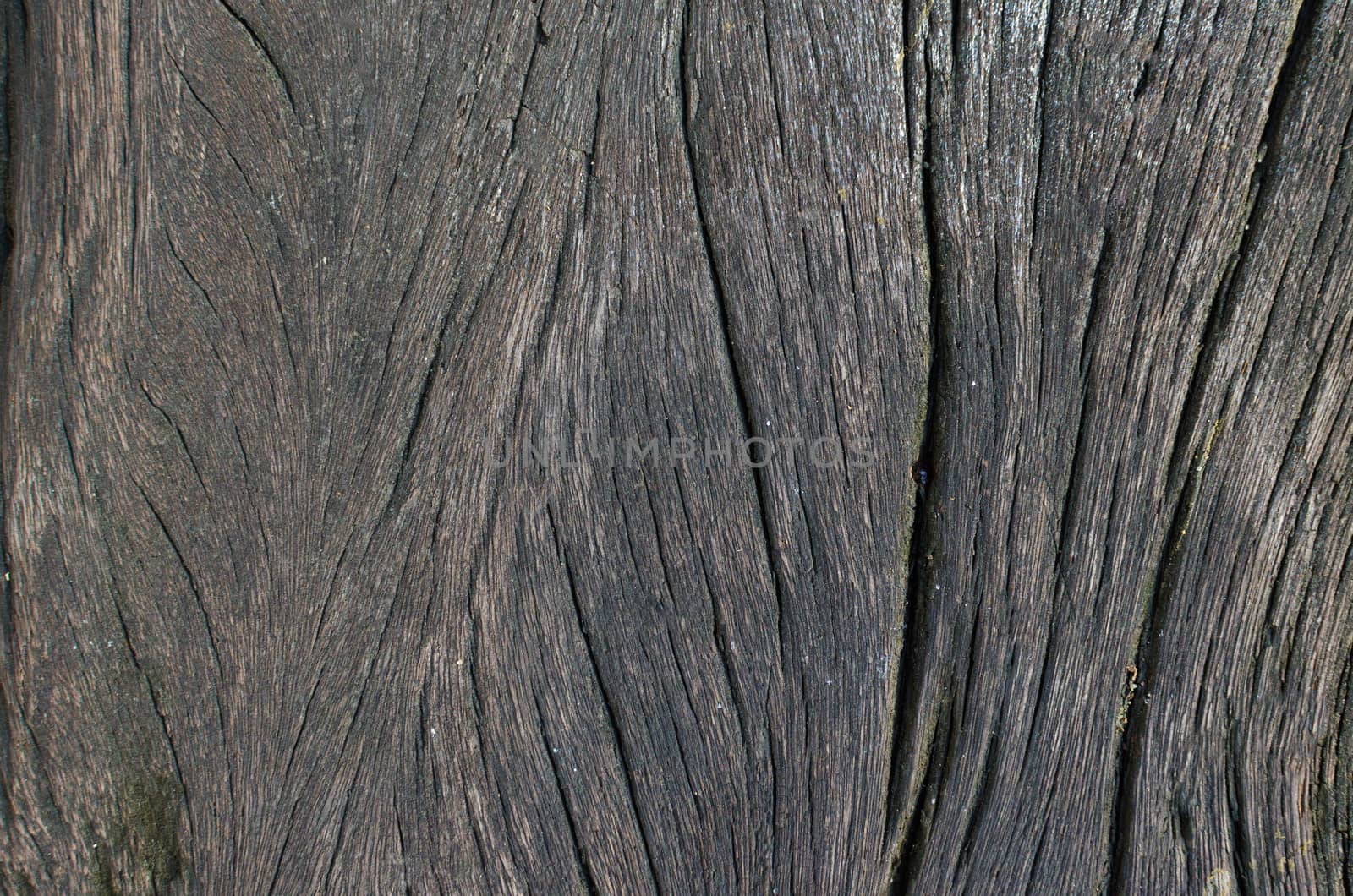 large and textured dark old wooden grunge background by nopparats