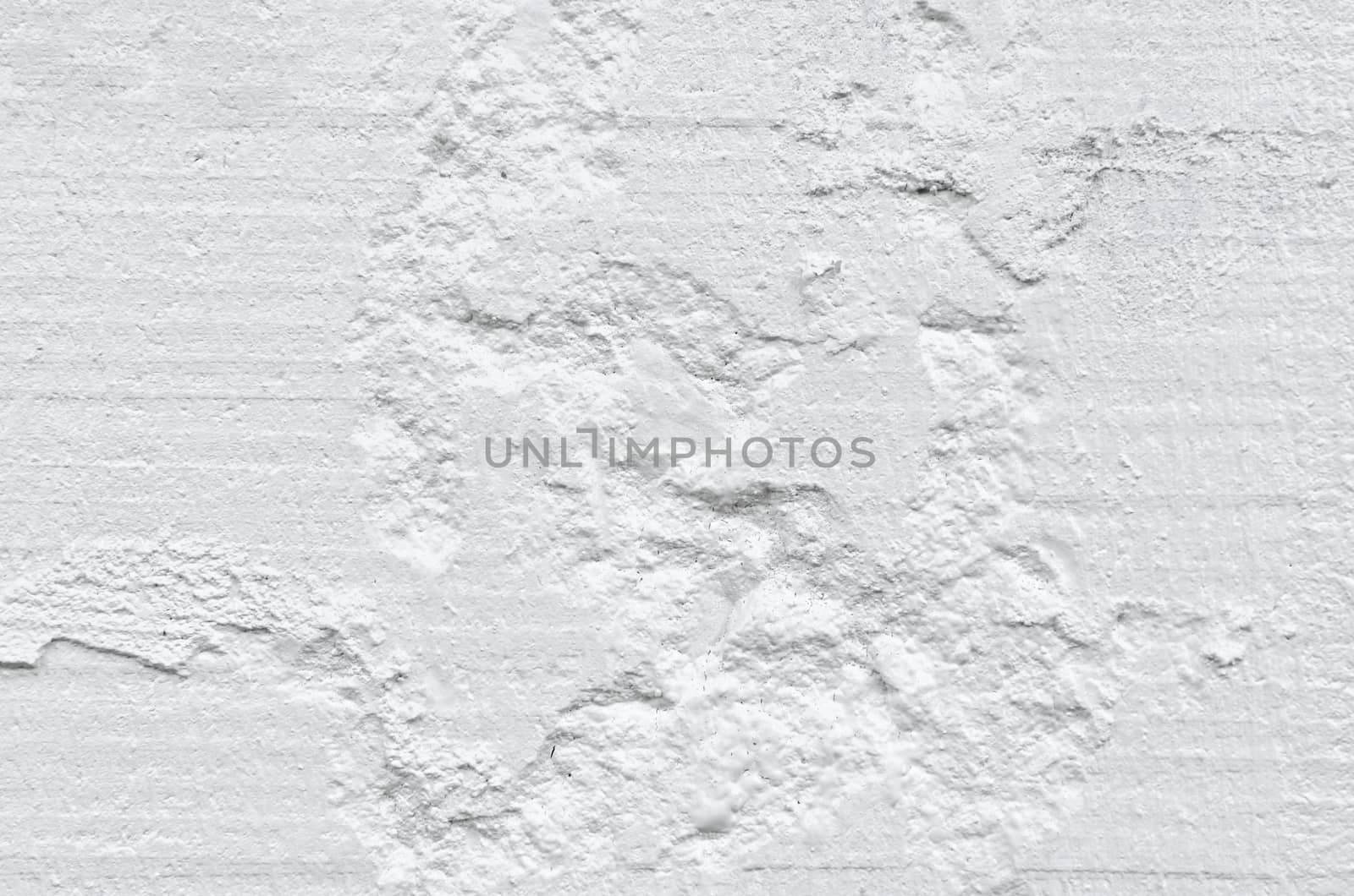 White concrete wall texture and background by nopparats