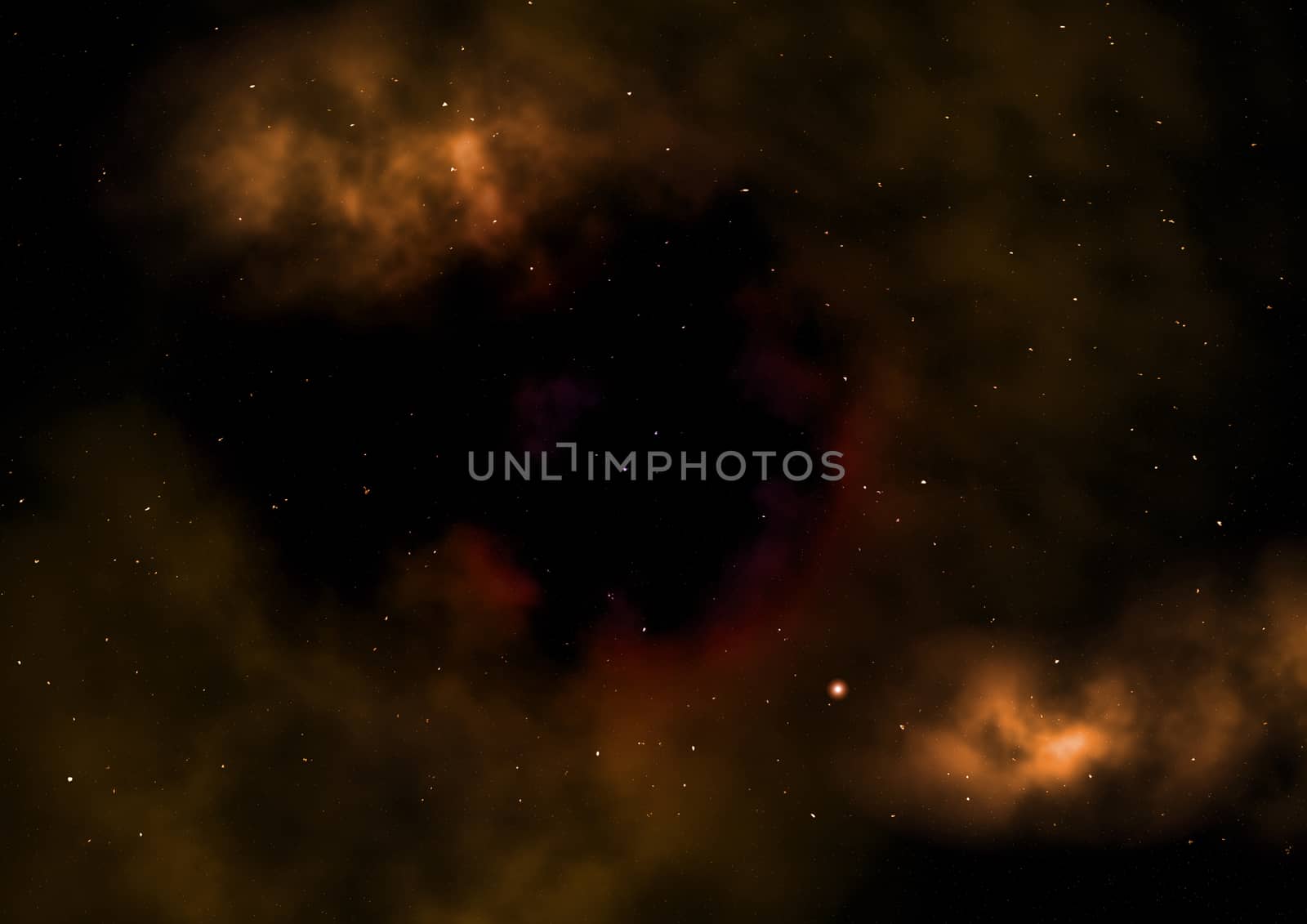 Star field in space a nebulae and a gas congestion. "Elements of this image furnished by NASA".
