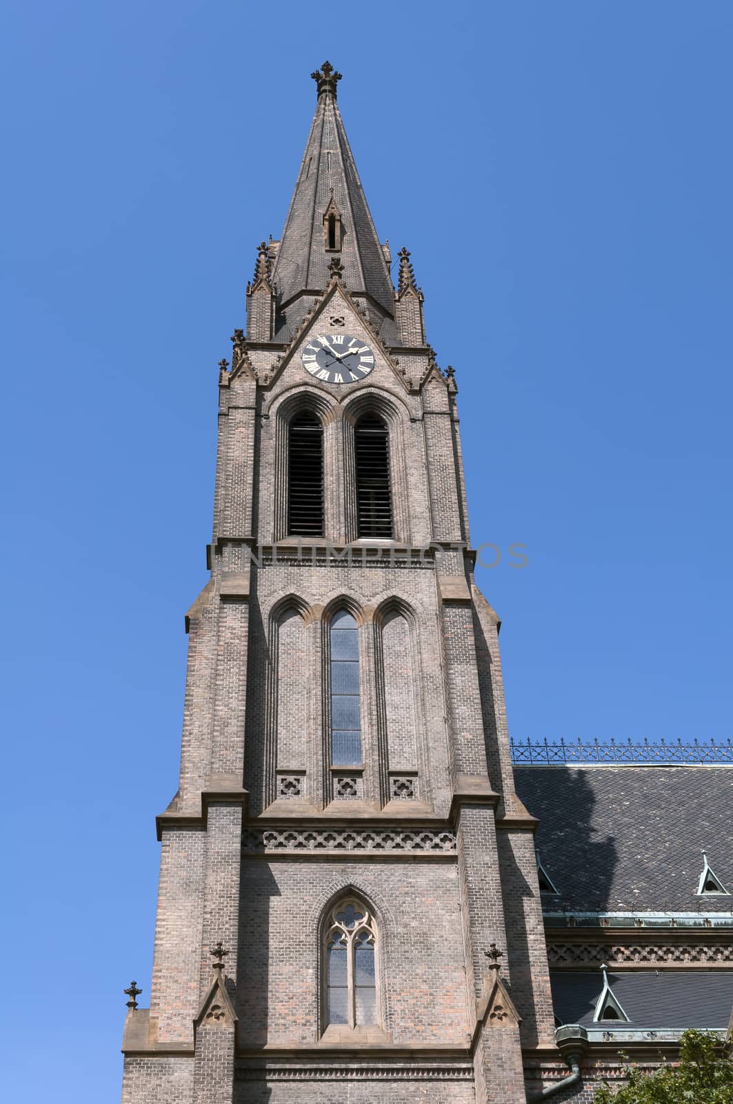 Church of St. Ludmila, Namesti Miru, Vinohrady, Praga.