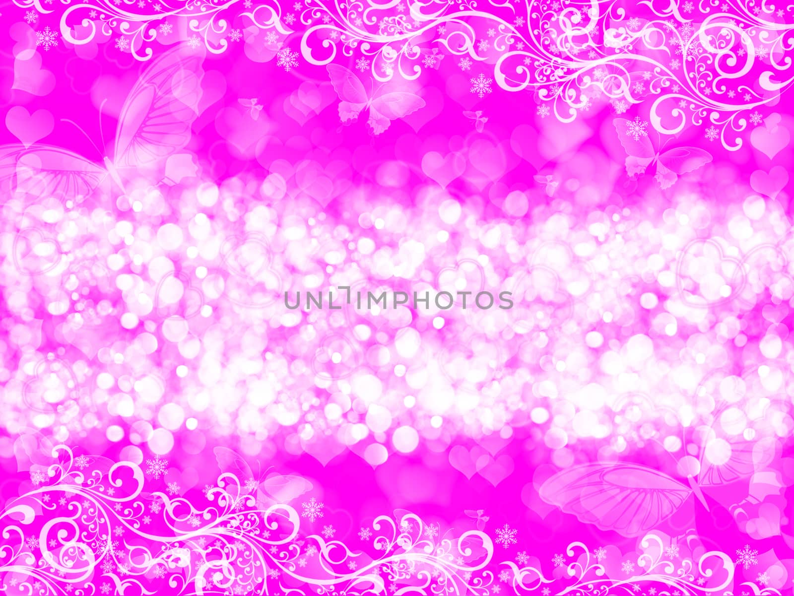 diffuse background, pink colors, bokeh effect.