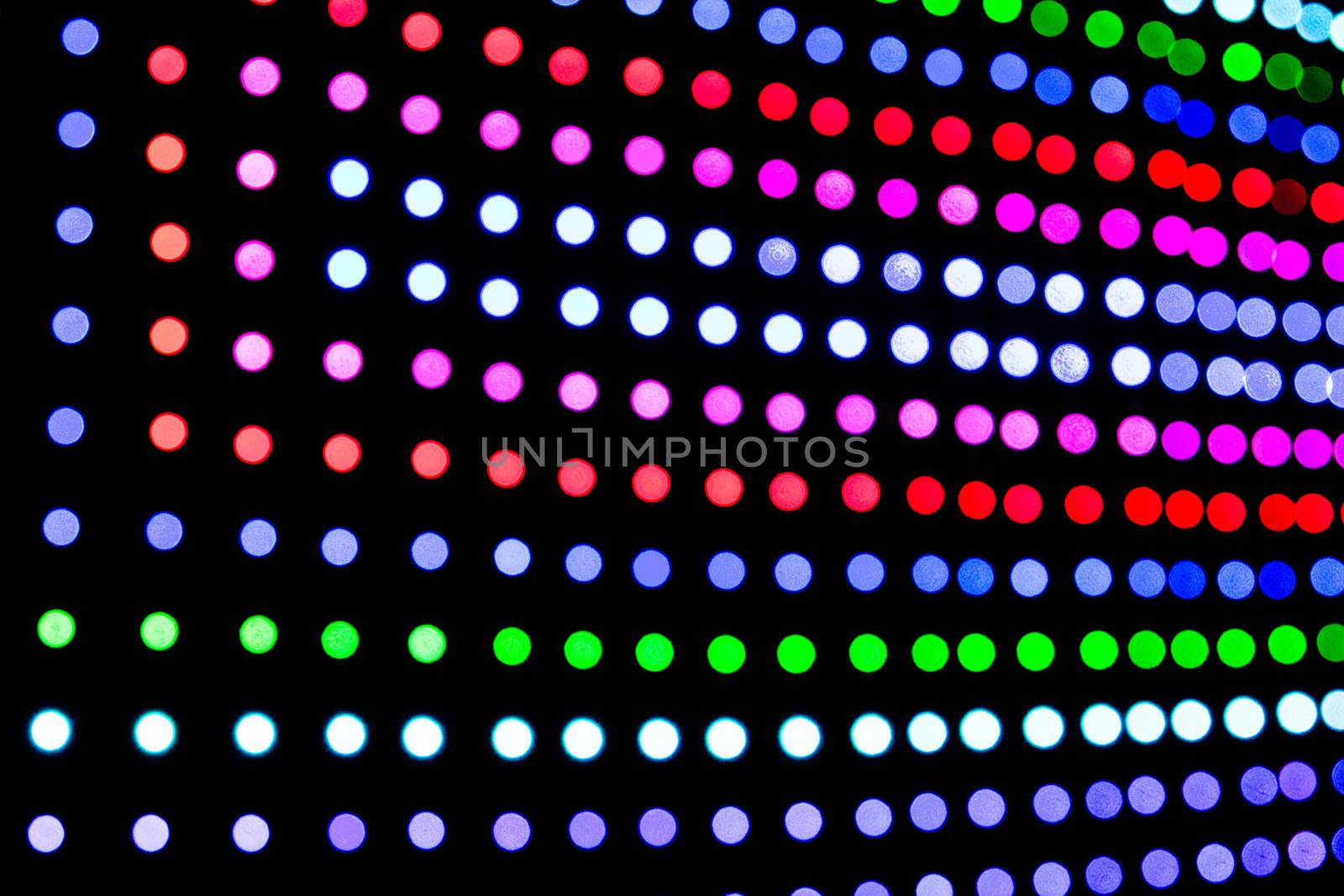 DJ Colorful Blurry LED Lights Pannel Bokeh