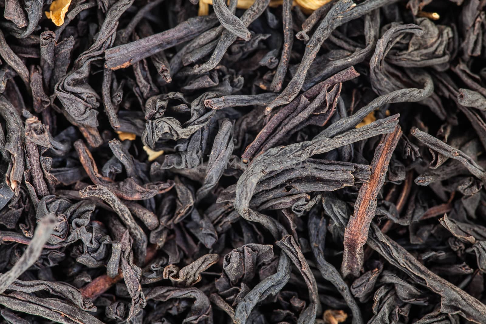 Extreme Closeup of Tea Leaves by aetb