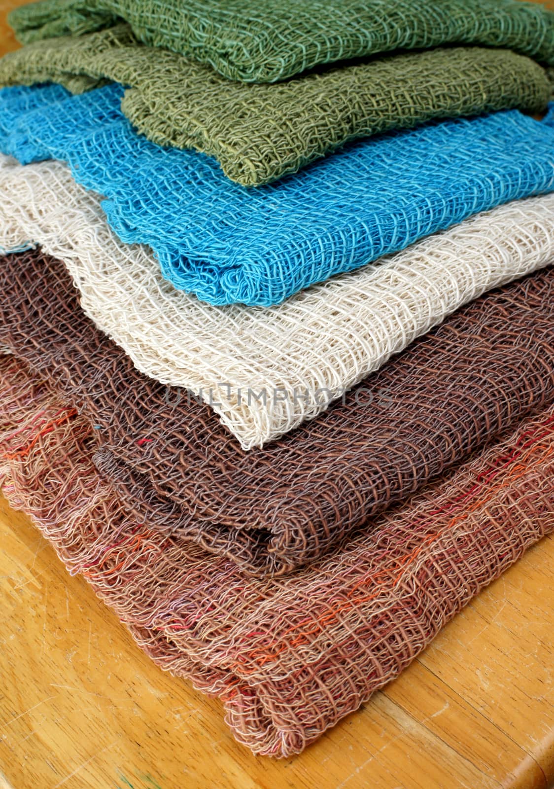 Hand woven fabrics