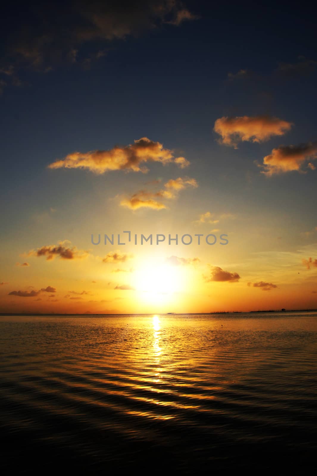 sunset sky, thailand.