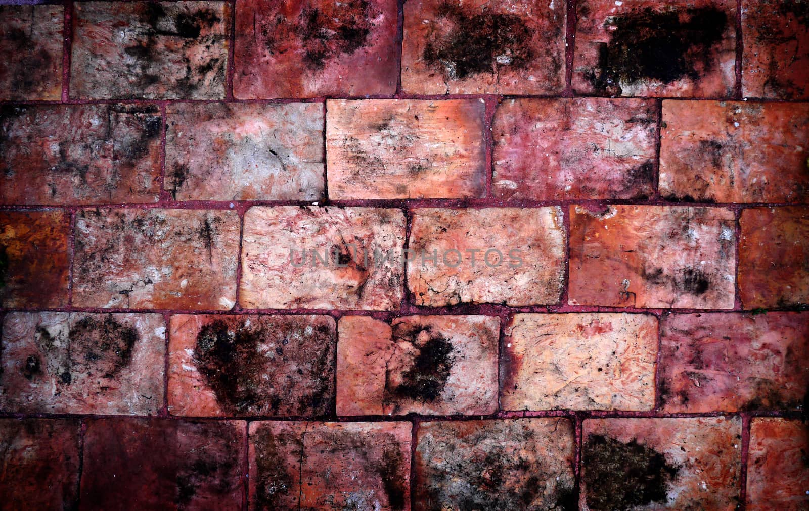 Background of brick wall texture by Noppharat_th