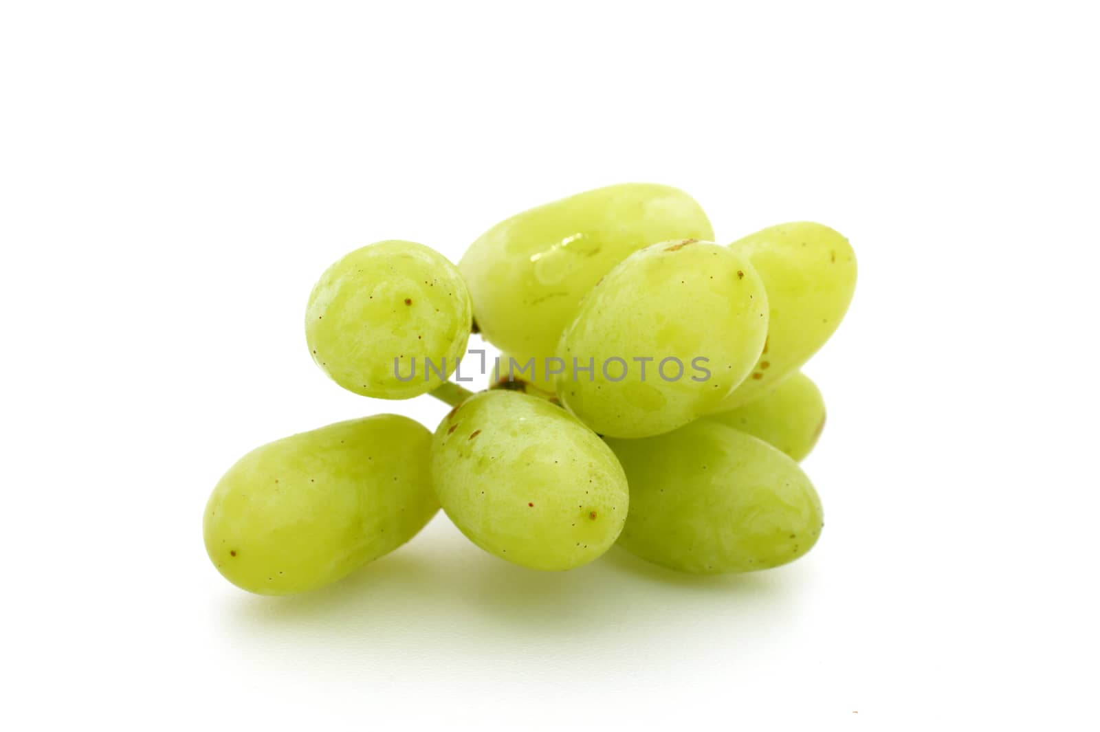 Yellow grape isolated by Noppharat_th