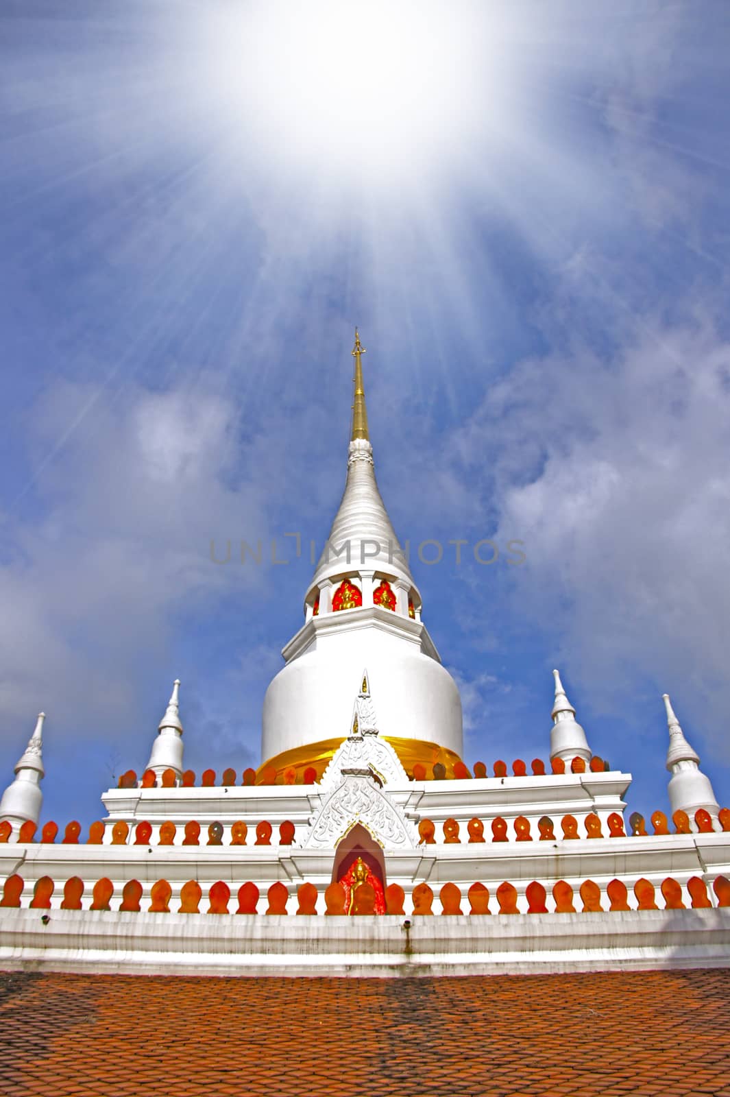 Ancient pagoda building.