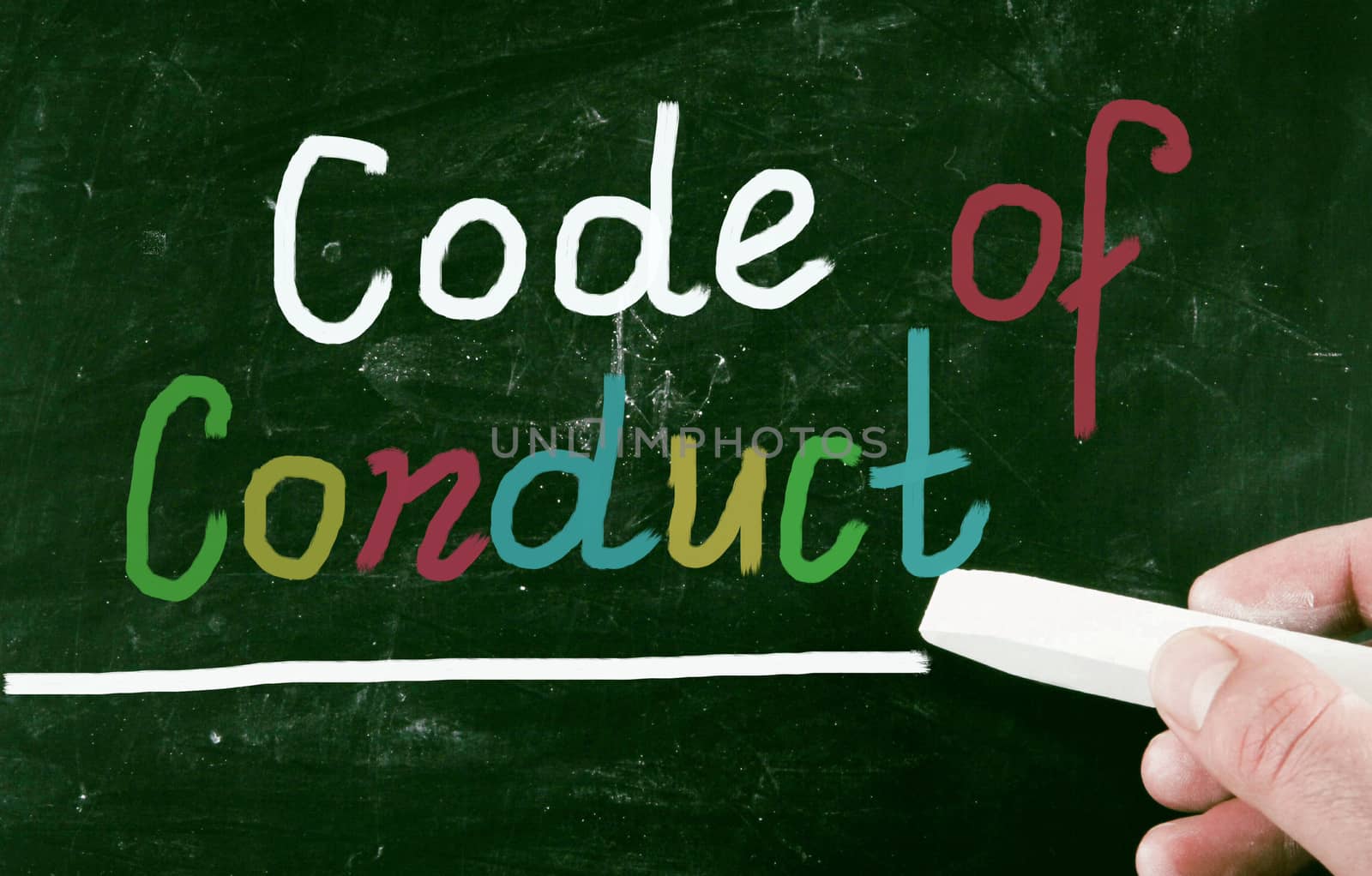 code of conduct concept