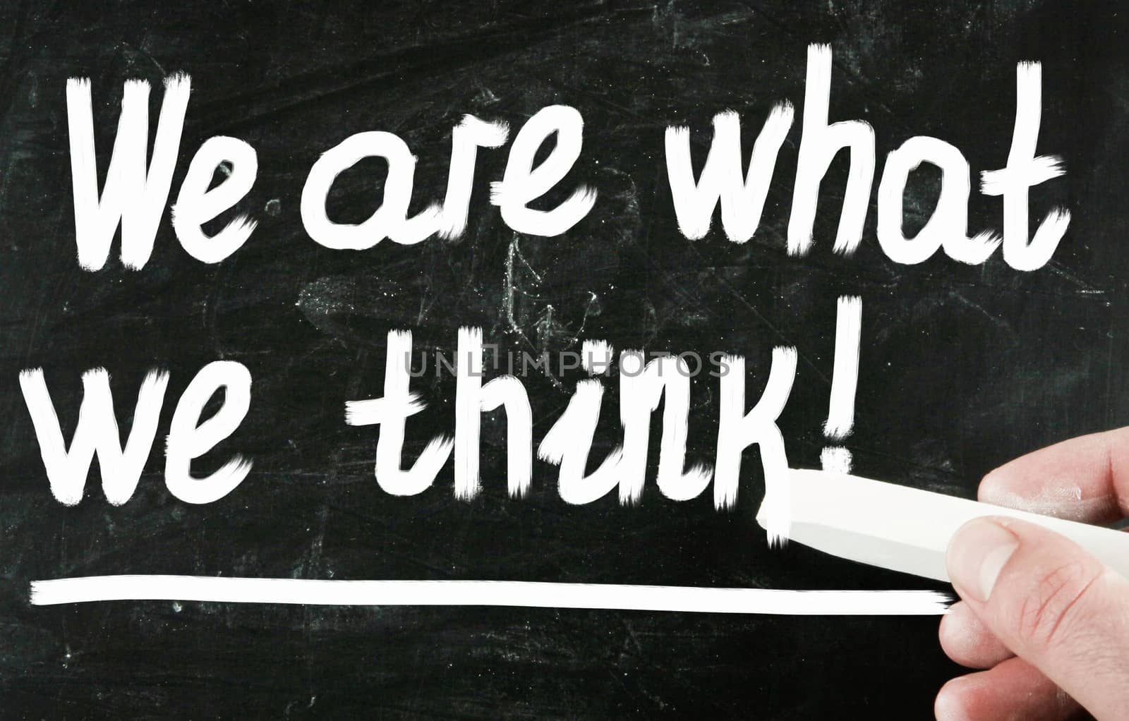 we are what we think!