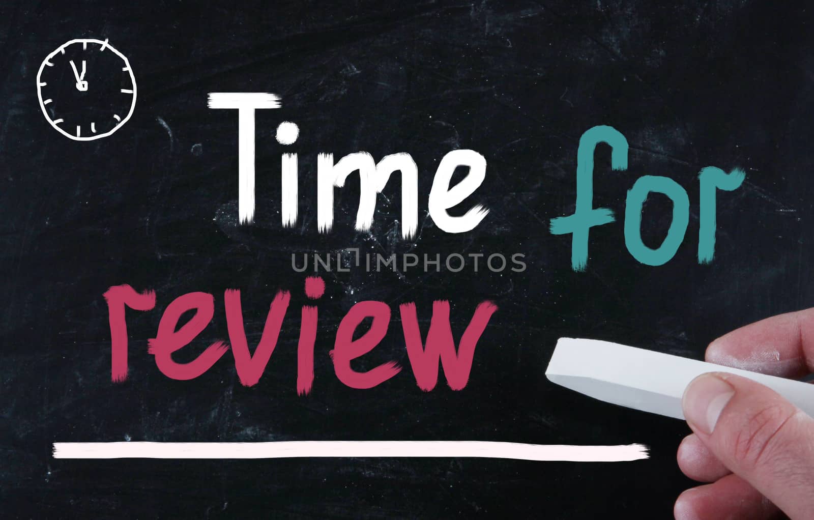 time for review concept