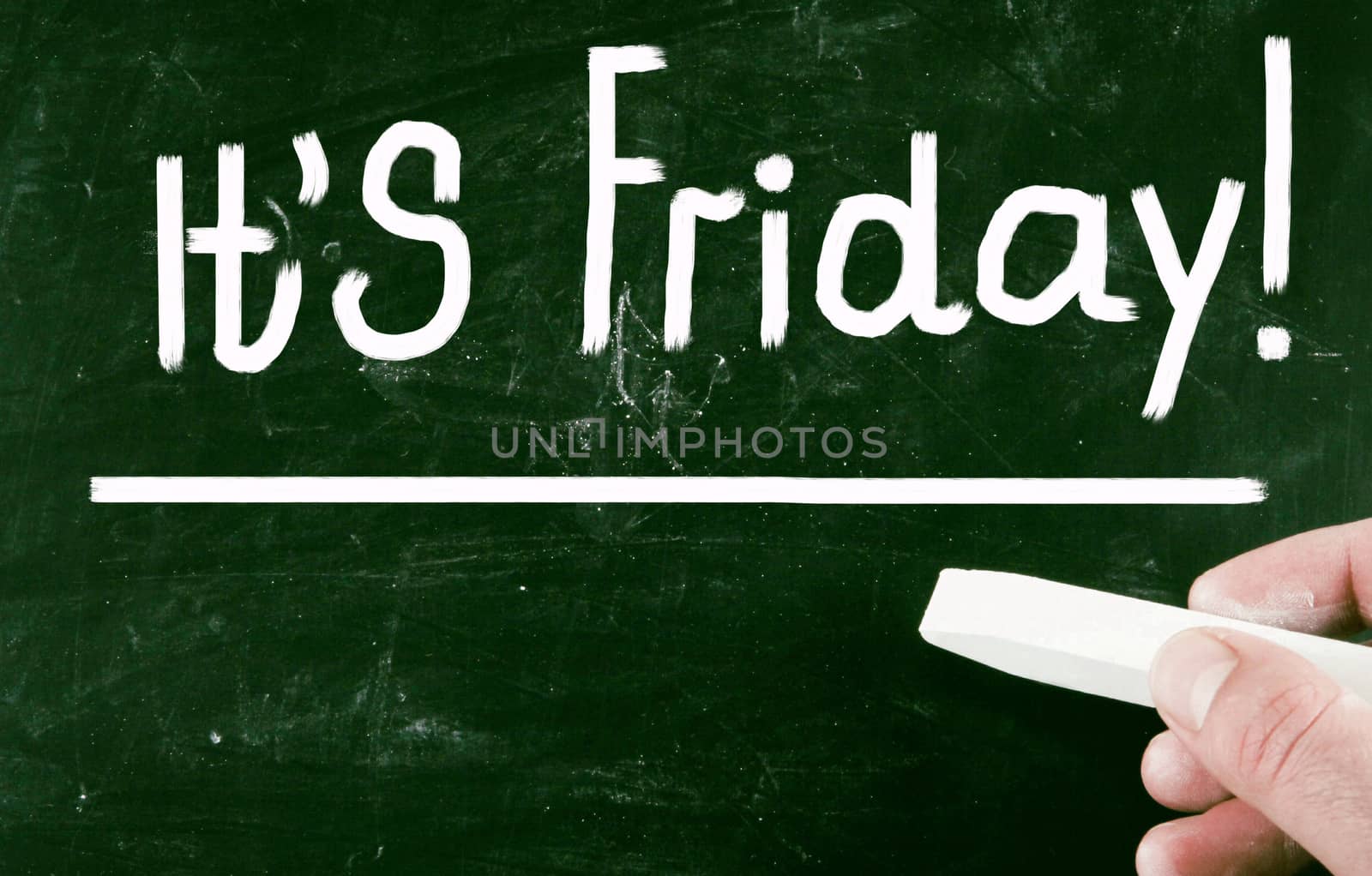 it's friday concept