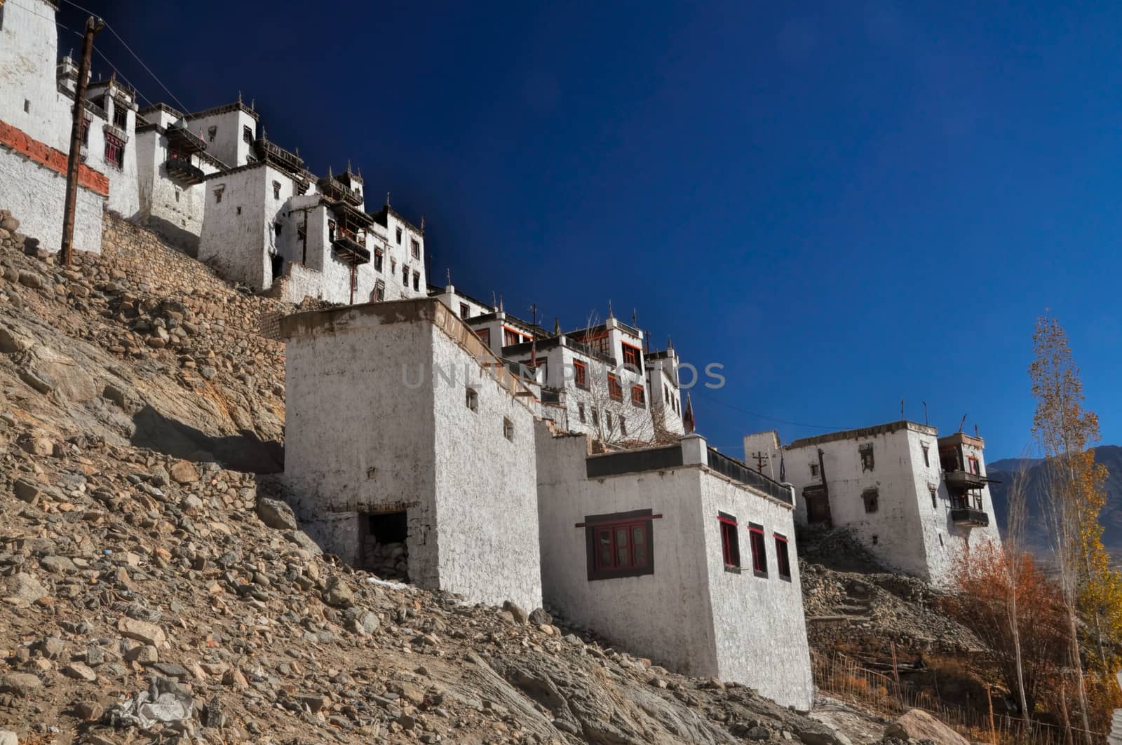 Thiksey monastery by MichalKnitl