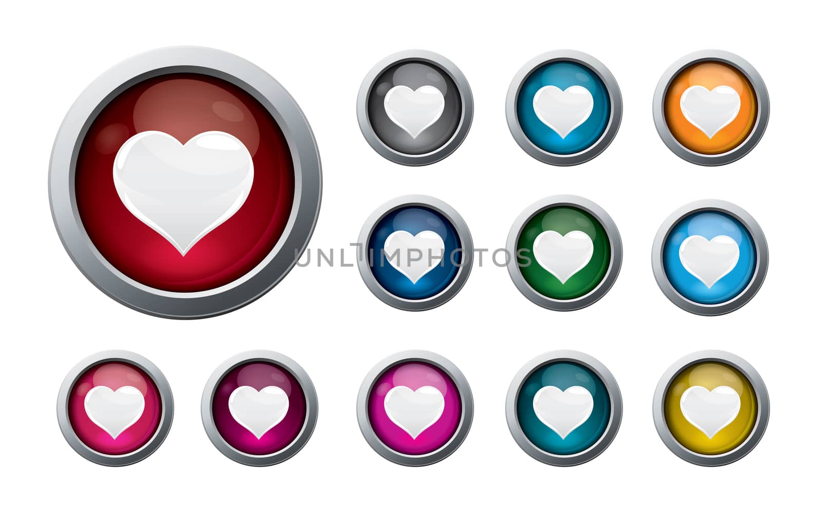 valentine buttons 2 by enlife