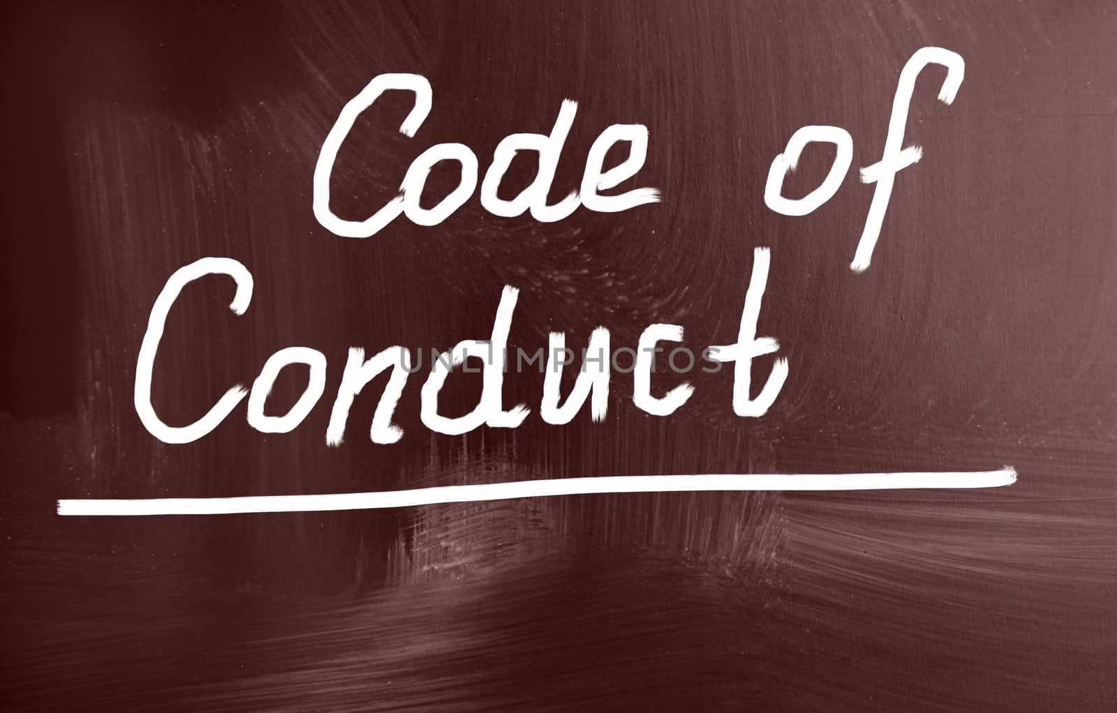 code of conduct concept
