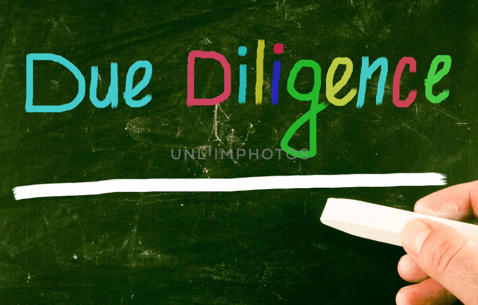 due diligence concept