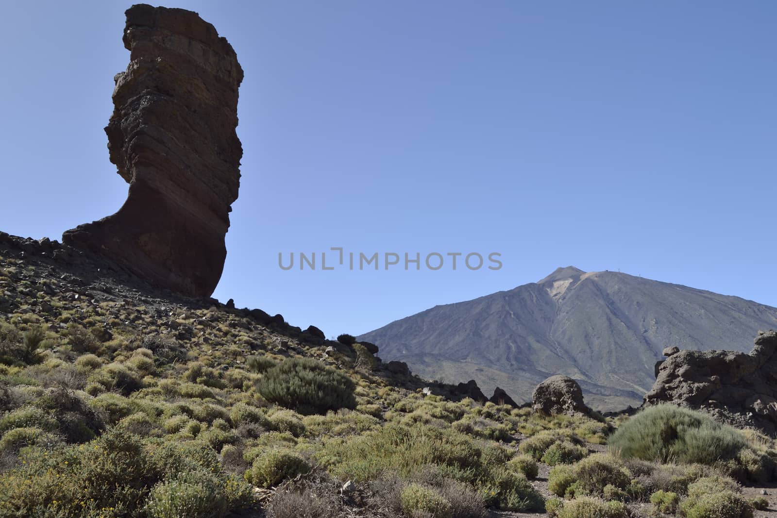 Roques de Garcia, el Teide, Tenerife. Volcanic island