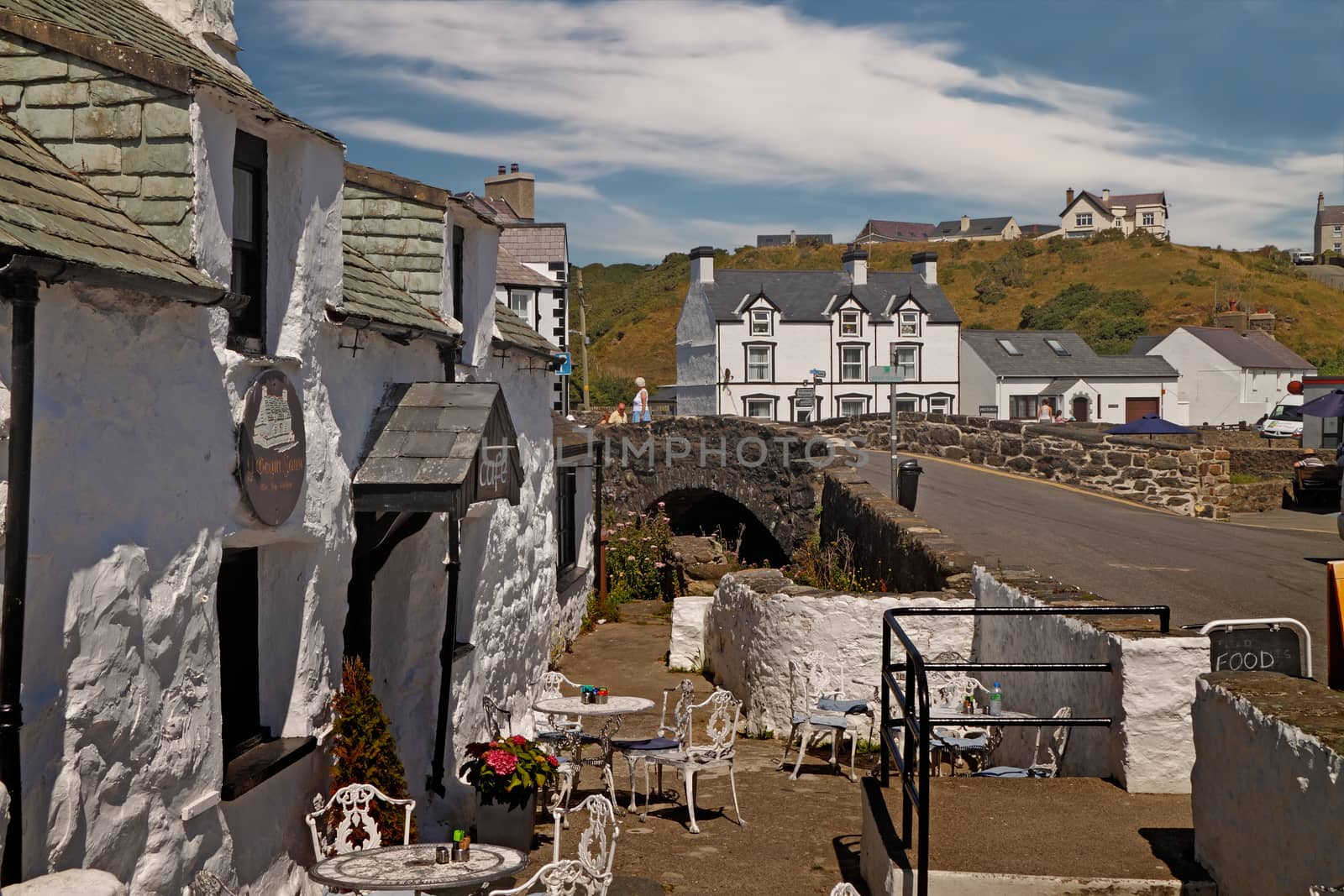 Aberdaron is a small coastal village near the end of the Lleyn Peninsula in North Wales, Uk.